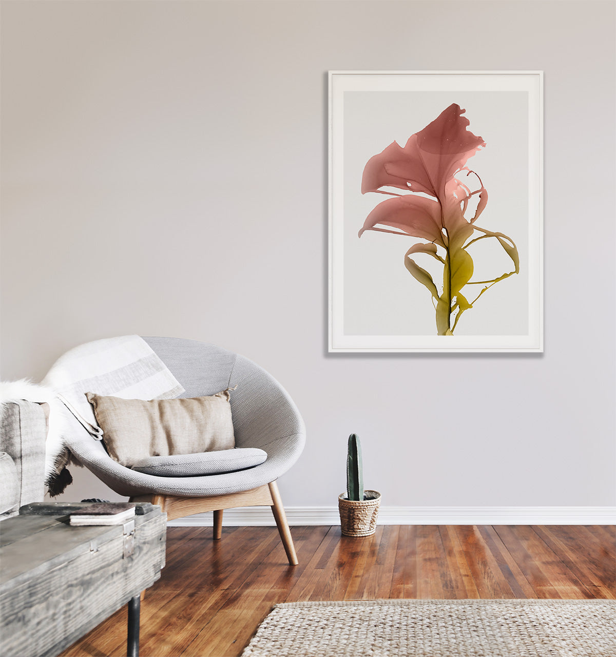 Art Print | Bloom 8 - Abstract Art, Modern Art by Marta Spendowska