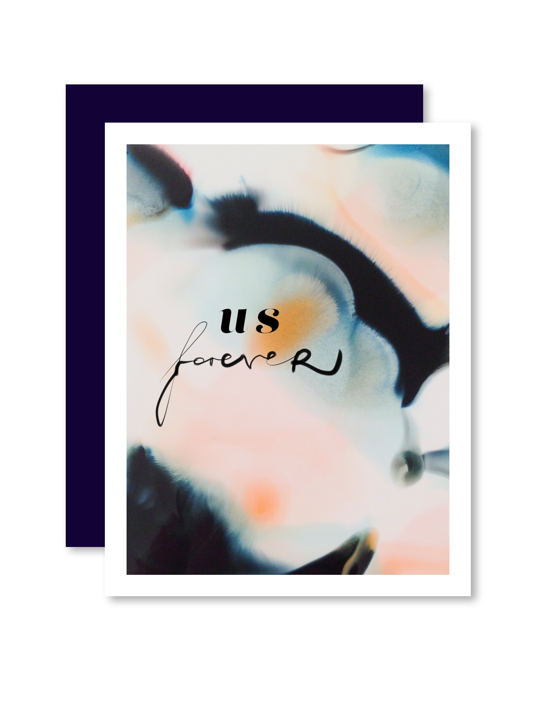 Greeting Card Us Forever