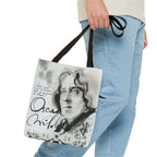 Oscar Wilde portrait Tote Bag | Literary Author Illustration