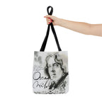 Oscar Wilde portrait Tote Bag | Literary Author Illustration