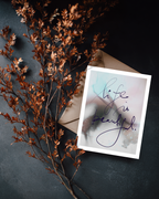 Greeting Card Life Is Beautiful