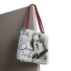 Oscar Wilde portrait Tote Bag | Literary Author Illustration