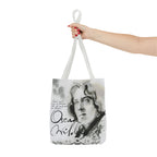 Oscar Wilde portrait Tote Bag | Literary Author Illustration