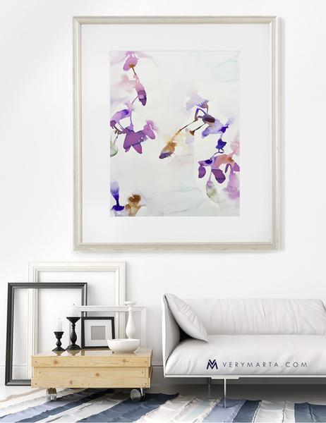 Art Print | Flora 7-botanical-watercolor-painting-plant-art-marta-spendowska-verymarta