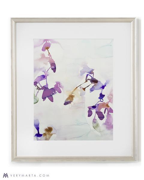 Art Print | Flora 7-botanical-watercolor-painting-plant-art-marta-spendowska-verymarta
