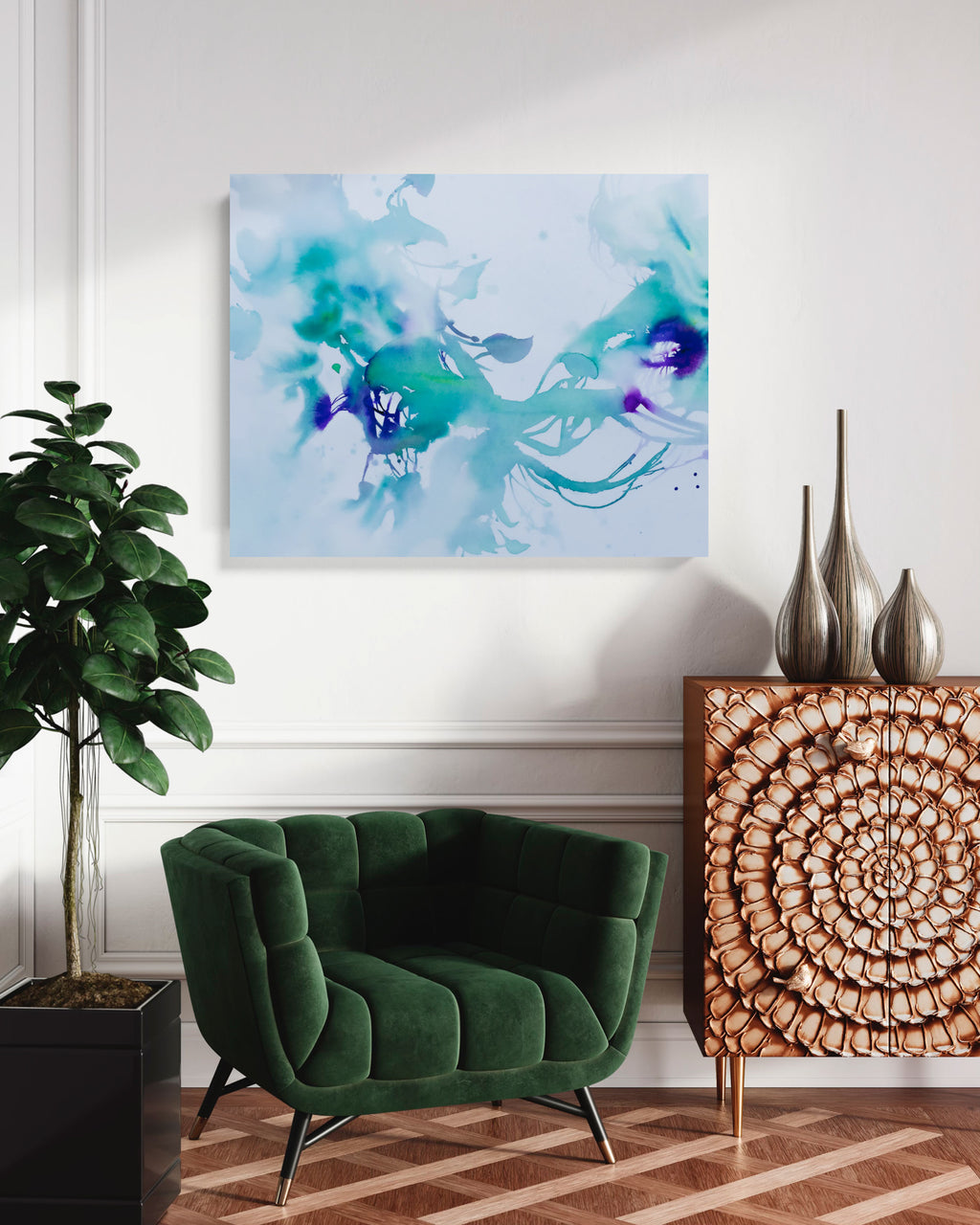 Wall Art Print Canvas Paper | Bloosh