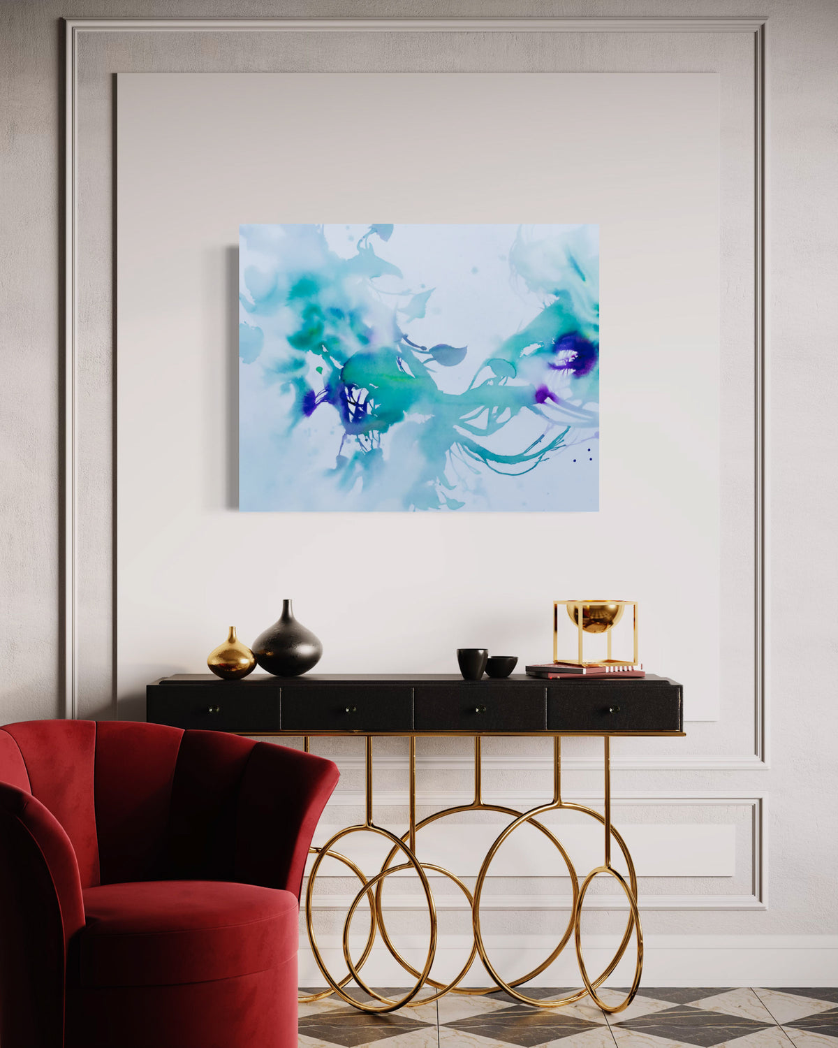 Wall Art Print Canvas Paper | Bloosh
