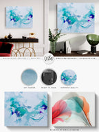 Wall Art Print Canvas Paper | Bloosh