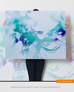 Wall Art Print Canvas Paper | Bloosh