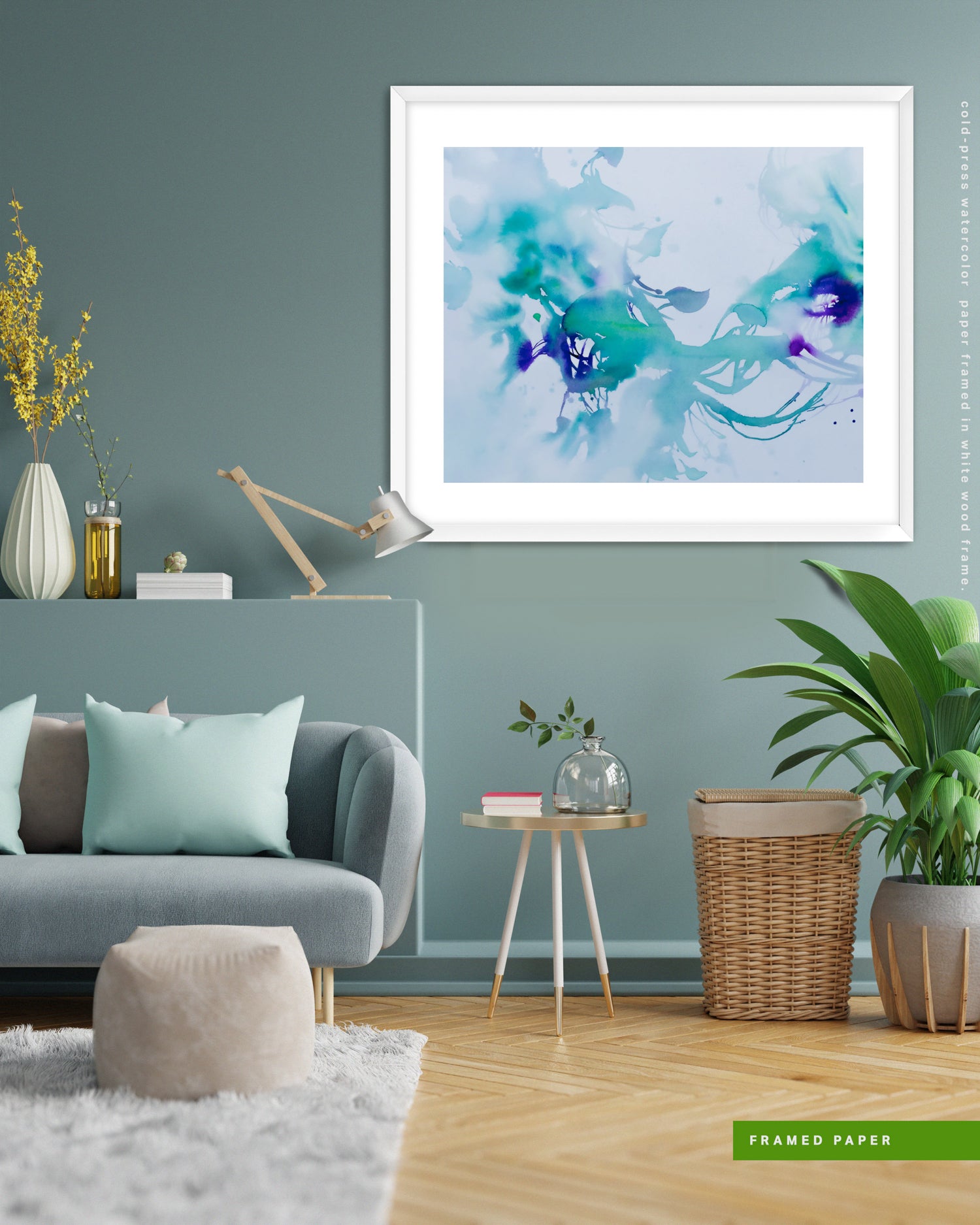 Wall Art Print Canvas Paper | Bloosh