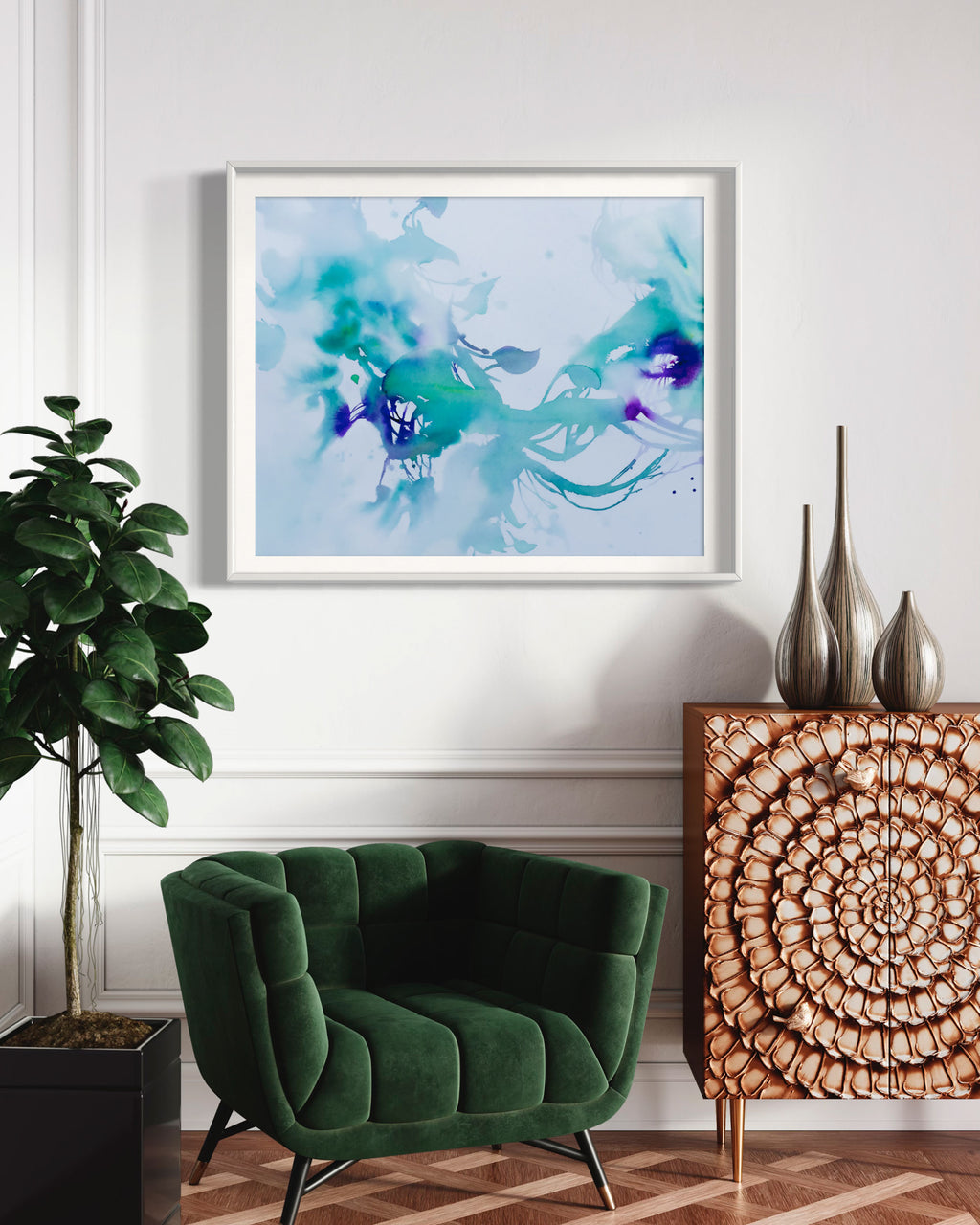 Wall Art Print Canvas Paper | Bloosh