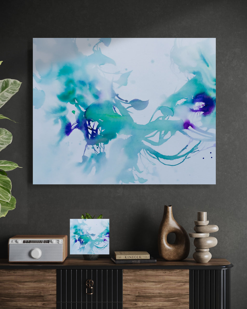 Wall Art Print Canvas Paper | Bloosh