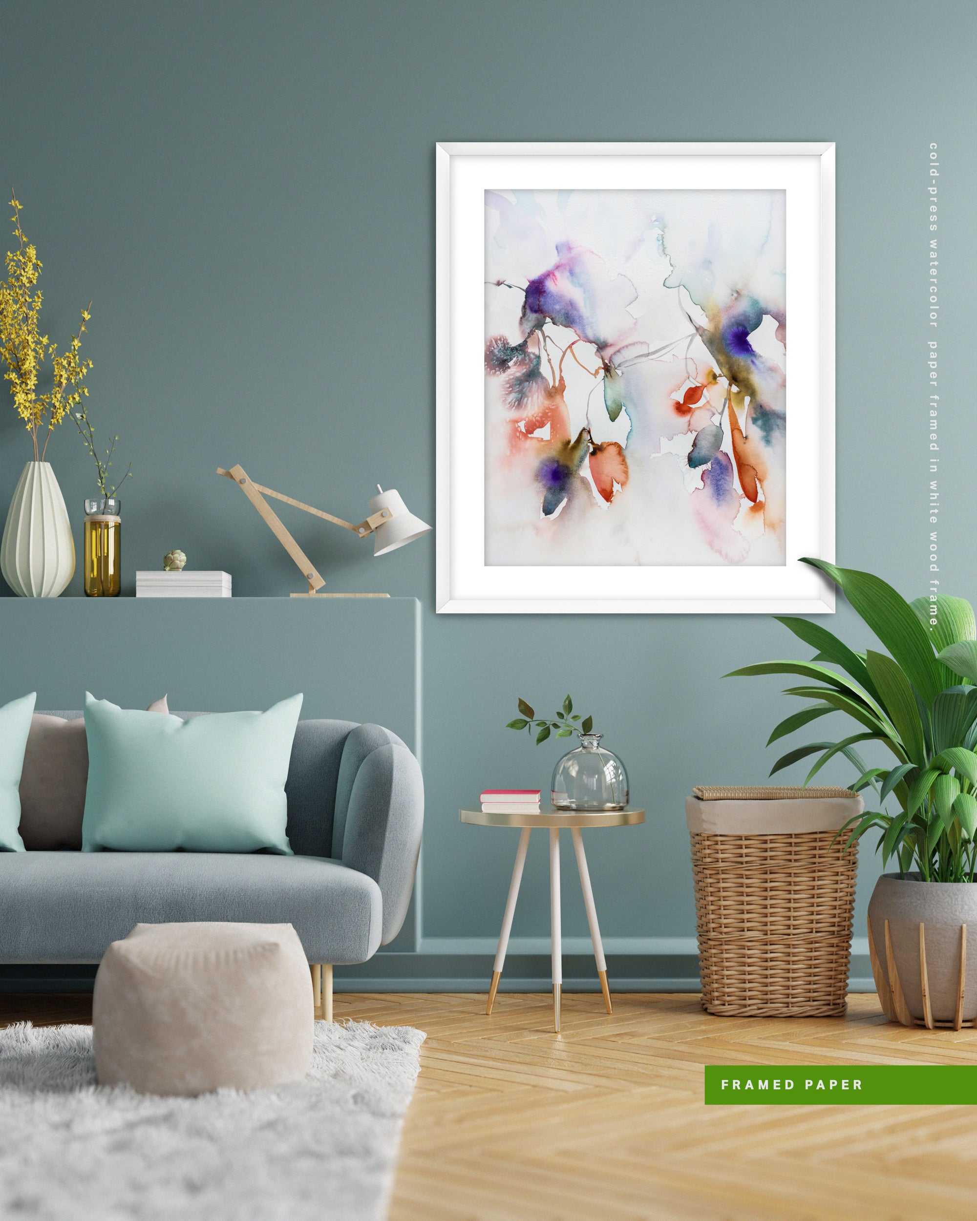 Wall Art Print Canvas Paper  | Dulcet