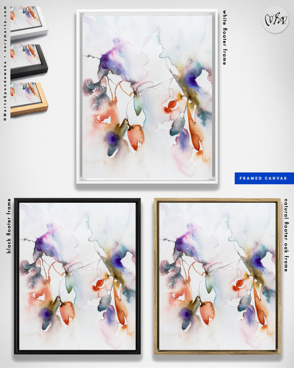 Wall Art Print Canvas Paper  | Dulcet