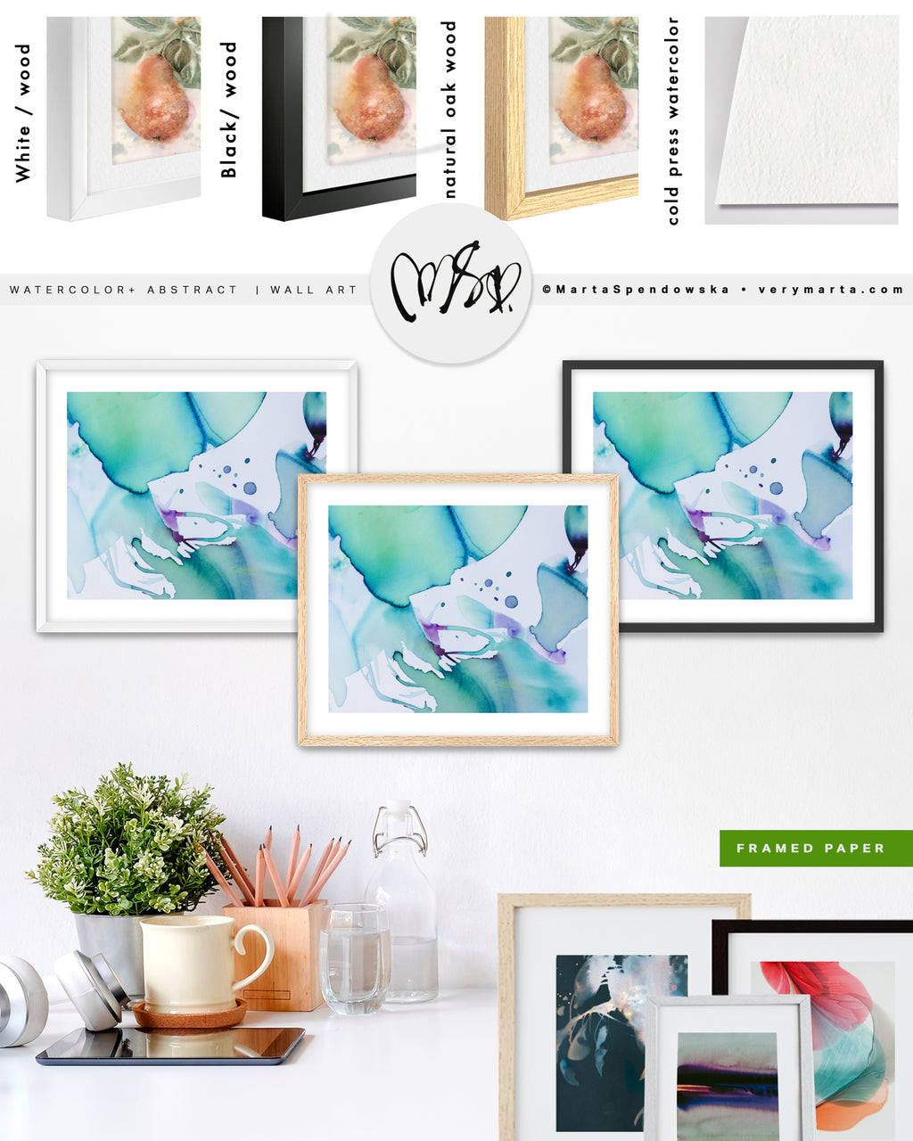 Wall Art Print Canvas Paper | Fevra