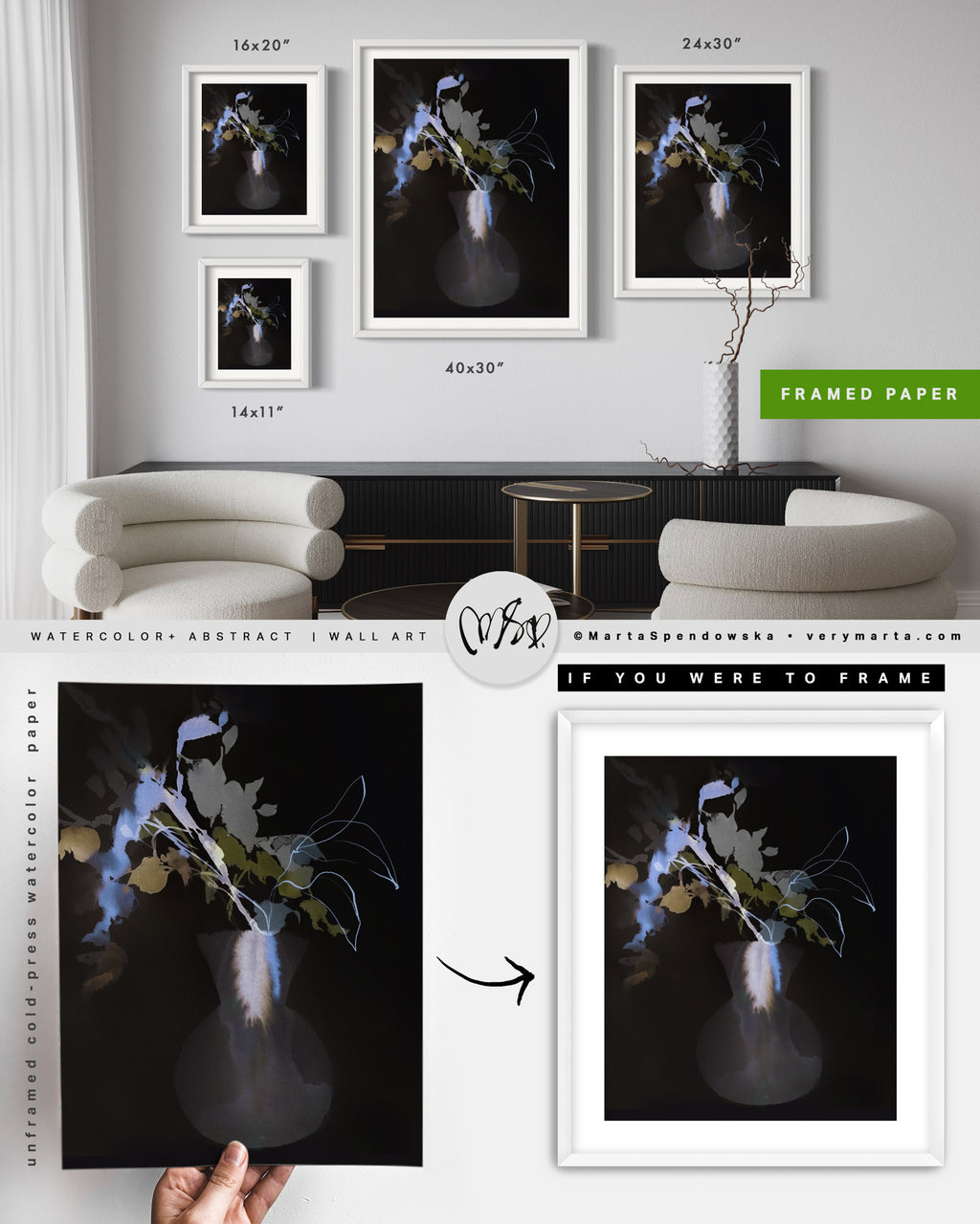 Wall Art Print Canvas Paper | Floume