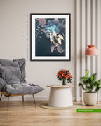 Wall Art Print Canvas Paper  | Fru