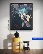 Wall Art Print Canvas Paper  | Fru