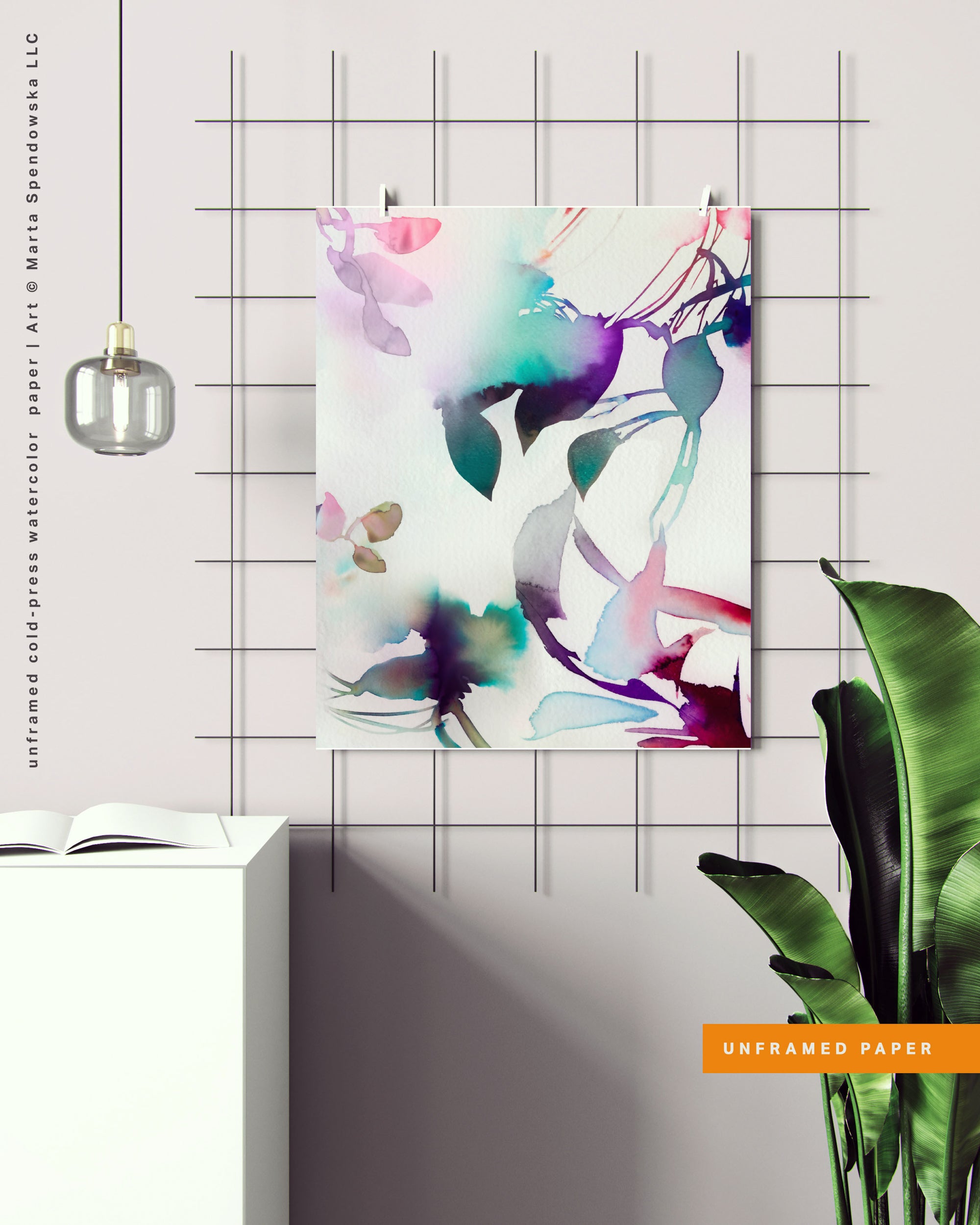 Wall Art Print Canvas Paper  | Hafra