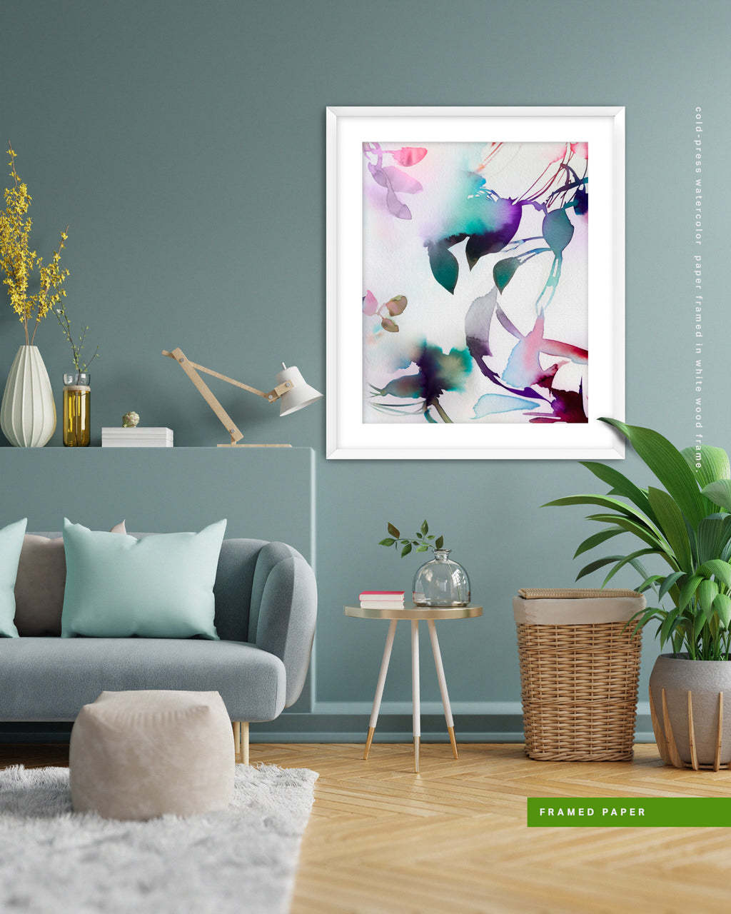 Wall Art Print Canvas Paper  | Hafra