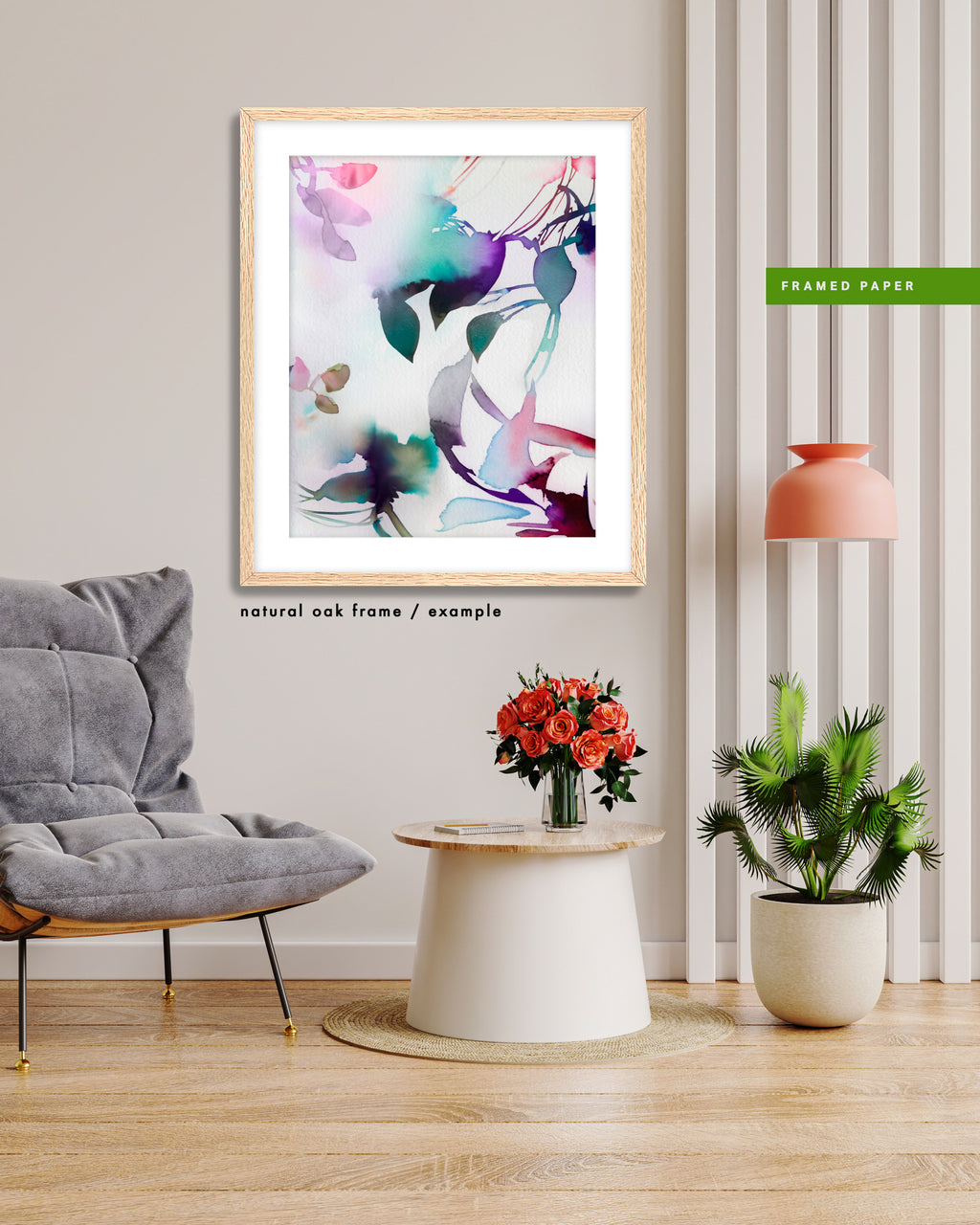 Wall Art Print Canvas Paper  | Hafra