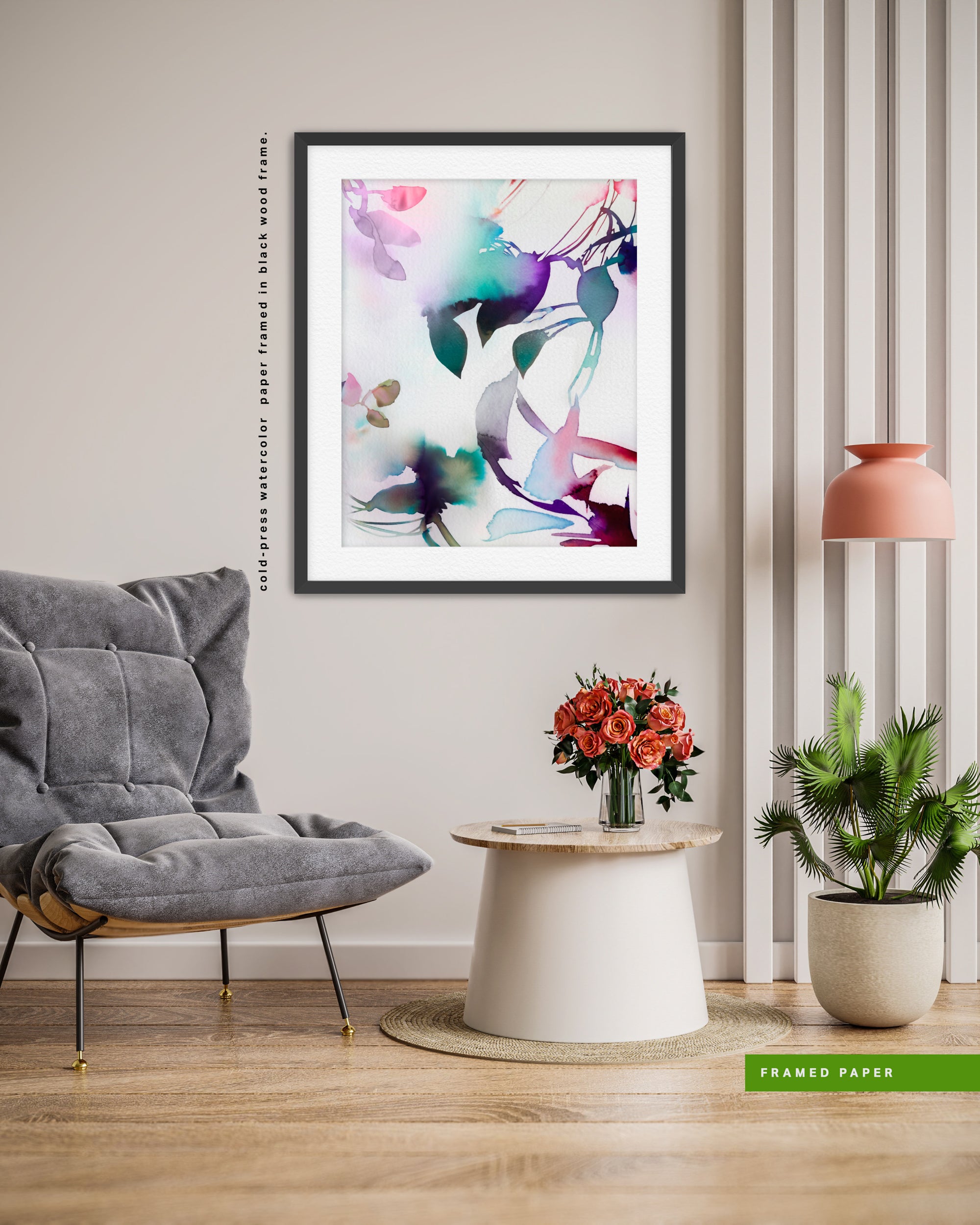 Wall Art Print Canvas Paper  | Hafra