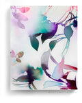 Botanical Wall Art Prints Abstract Flora Plant Watercolor Paper & Canvas | Hafra