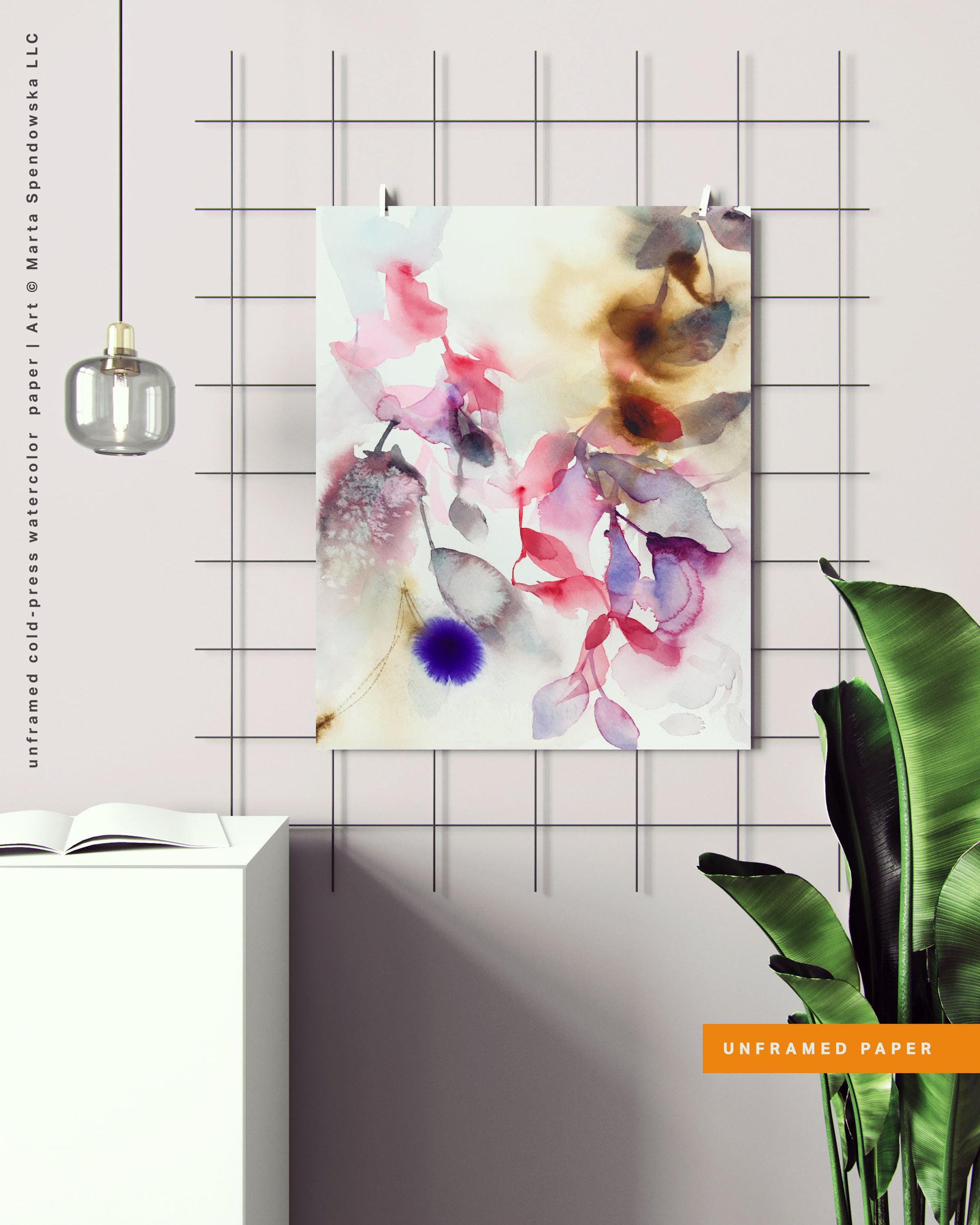 Wall Art Print Canvas Paper  | Hula