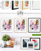 Wall Art Print Canvas Paper  | Hula