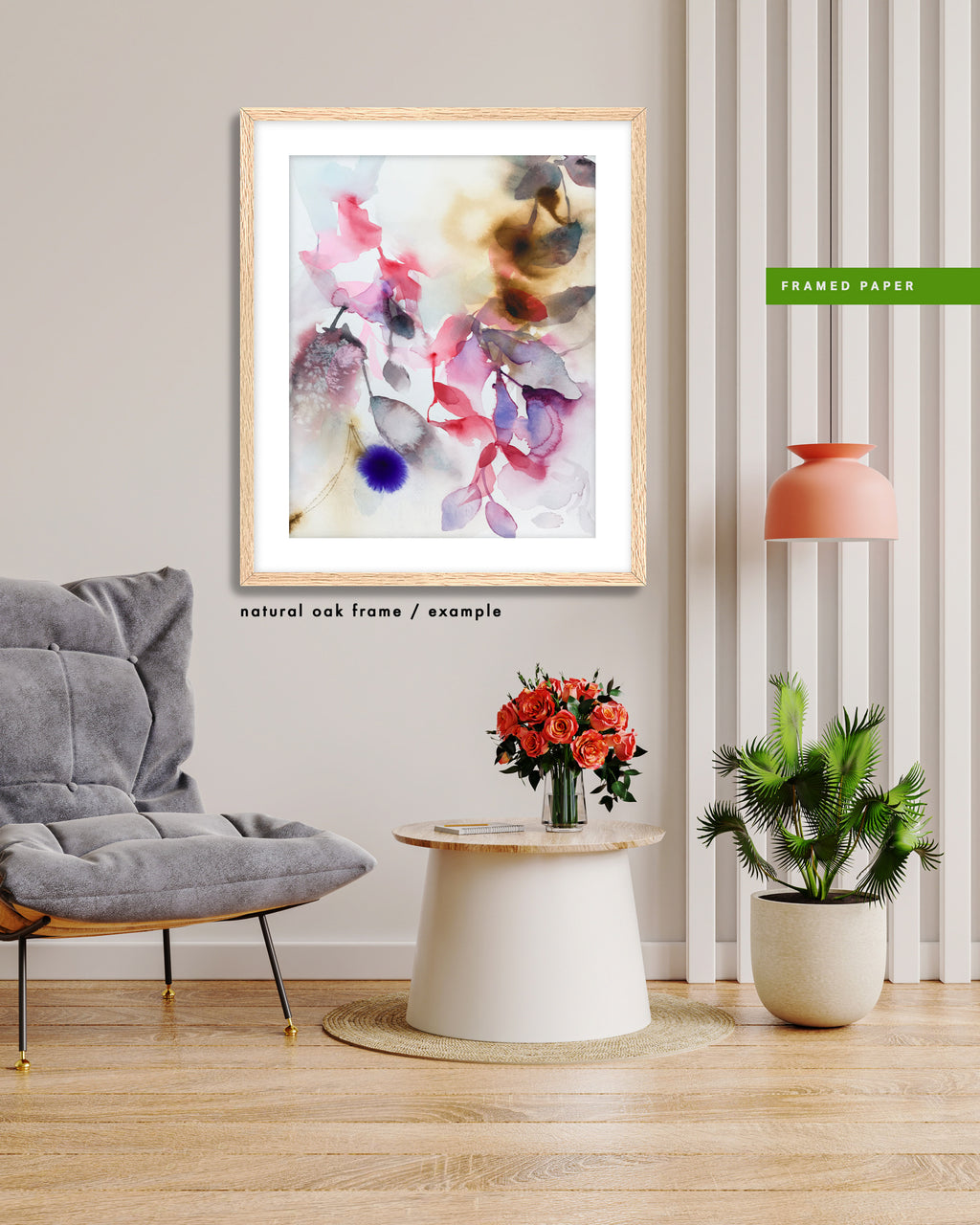 Wall Art Print Canvas Paper  | Hula