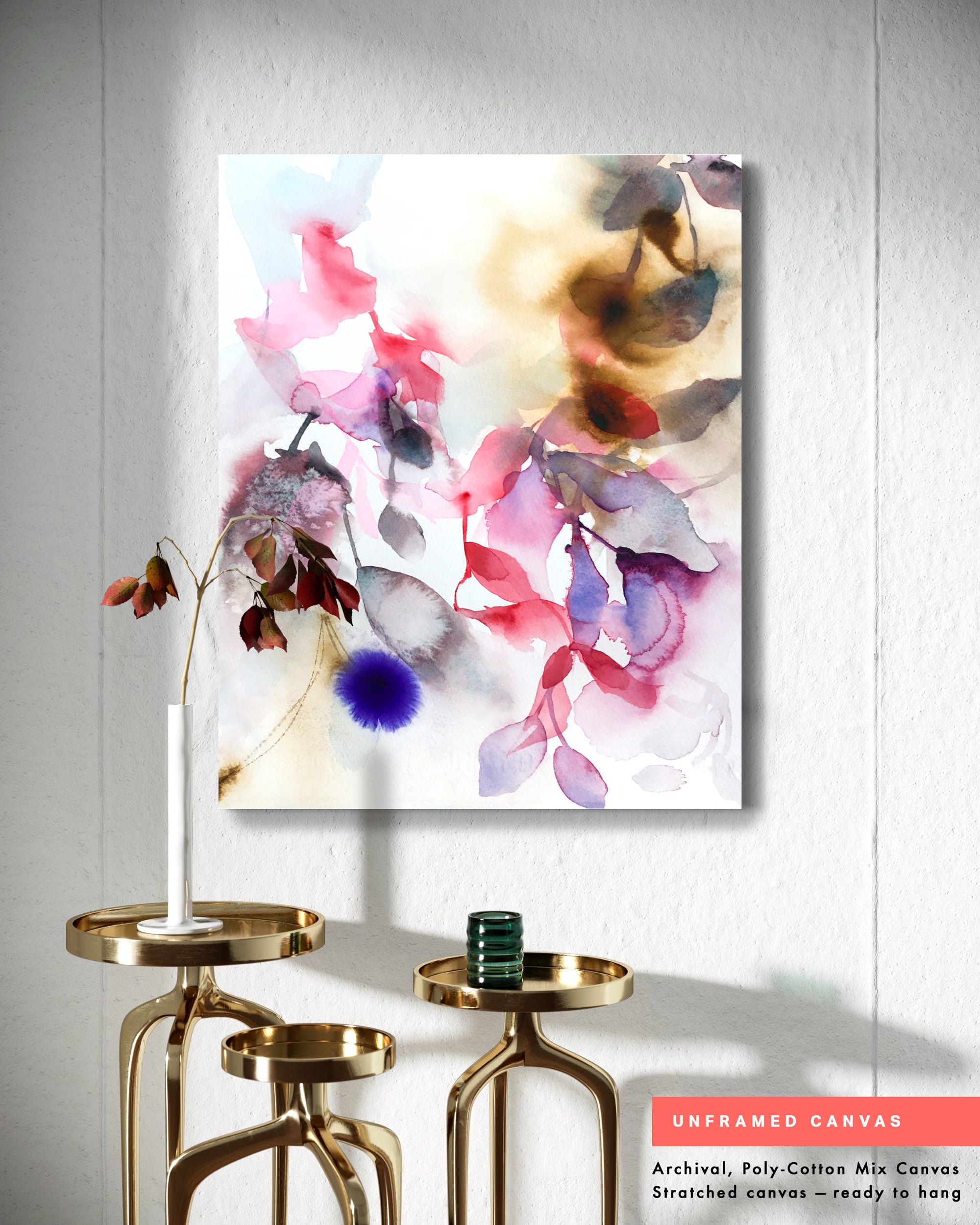 Wall Art Print Canvas Paper  | Hula