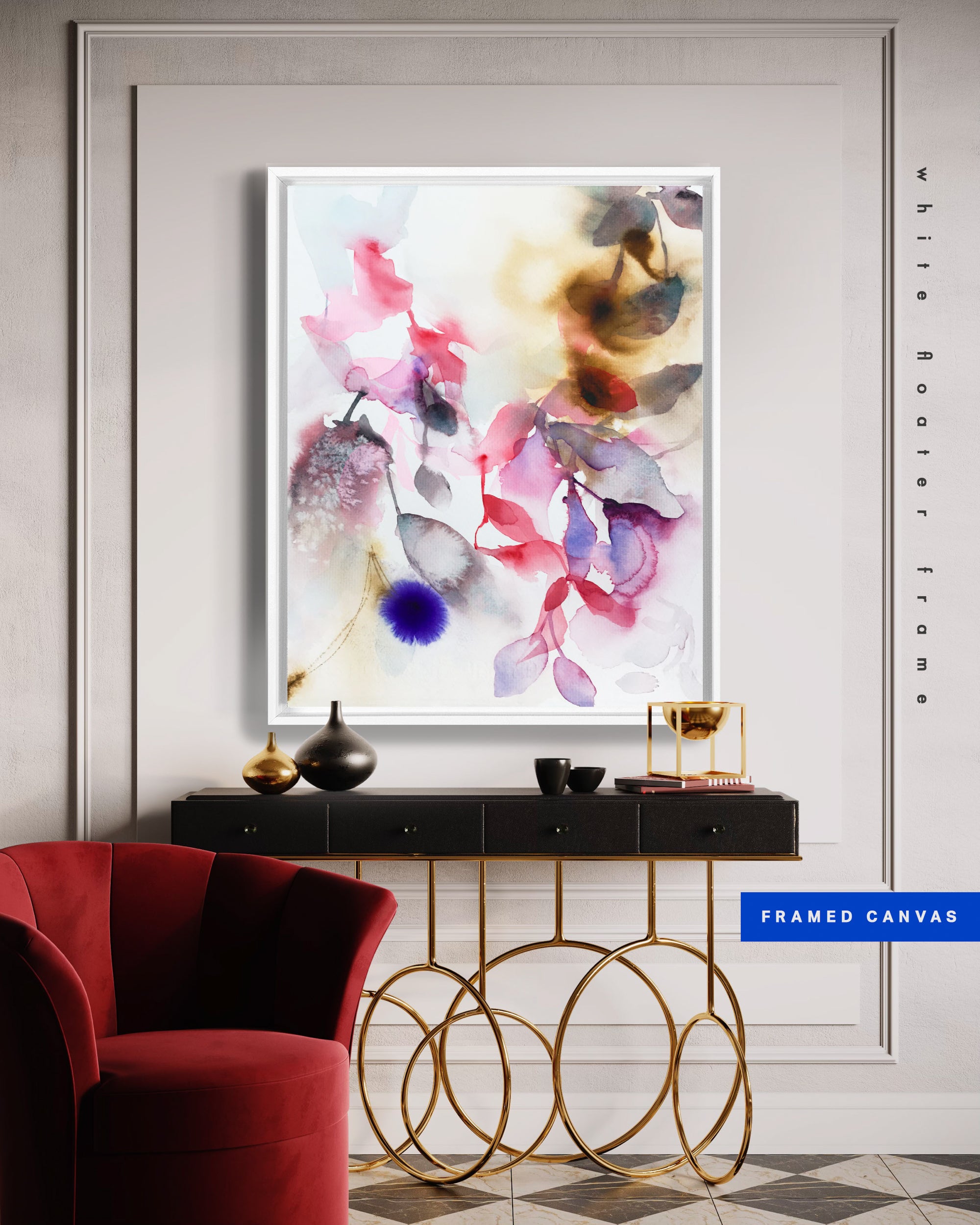 Wall Art Print Canvas Paper  | Hula