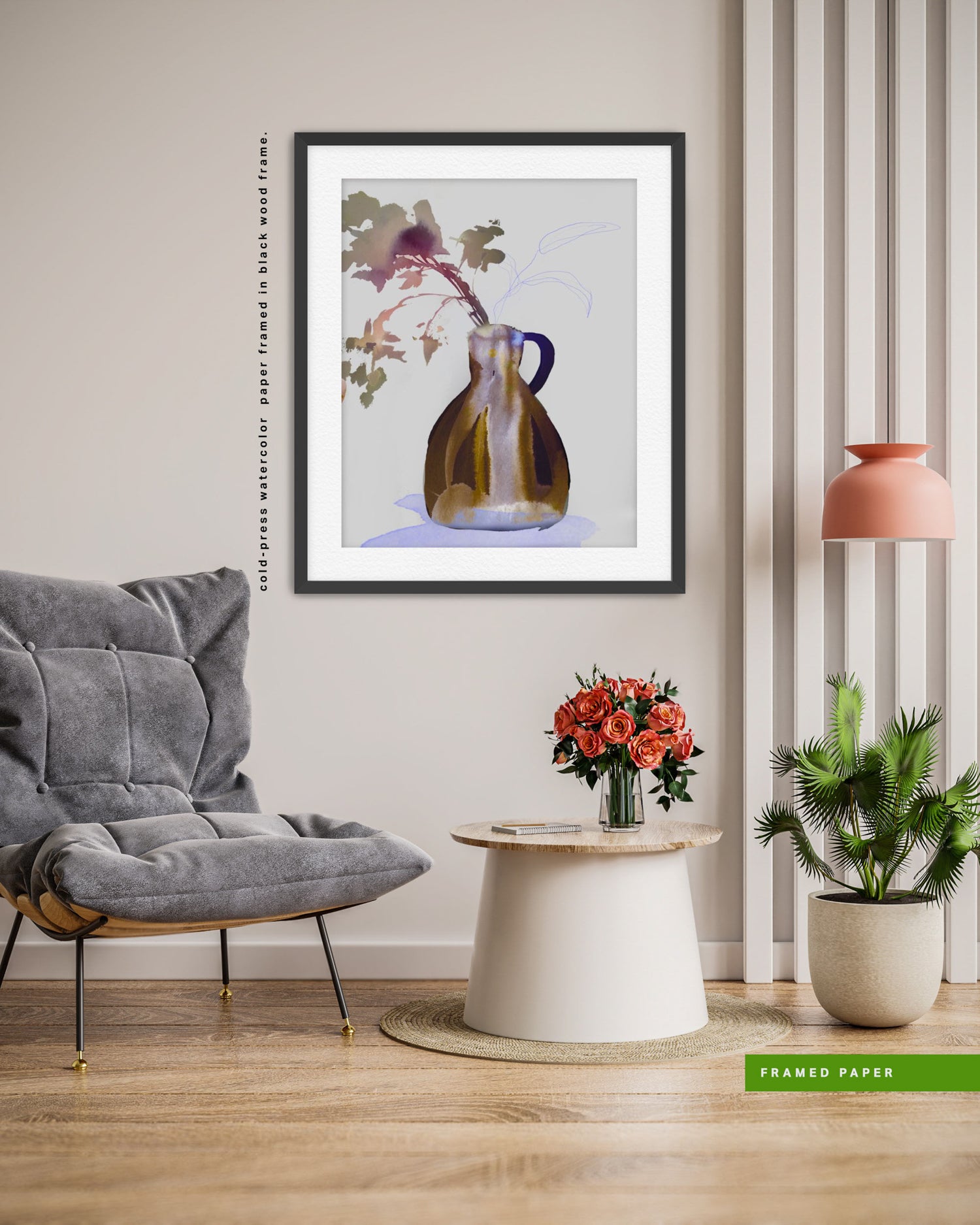 Wall Art Print Canvas Paper  | Loska