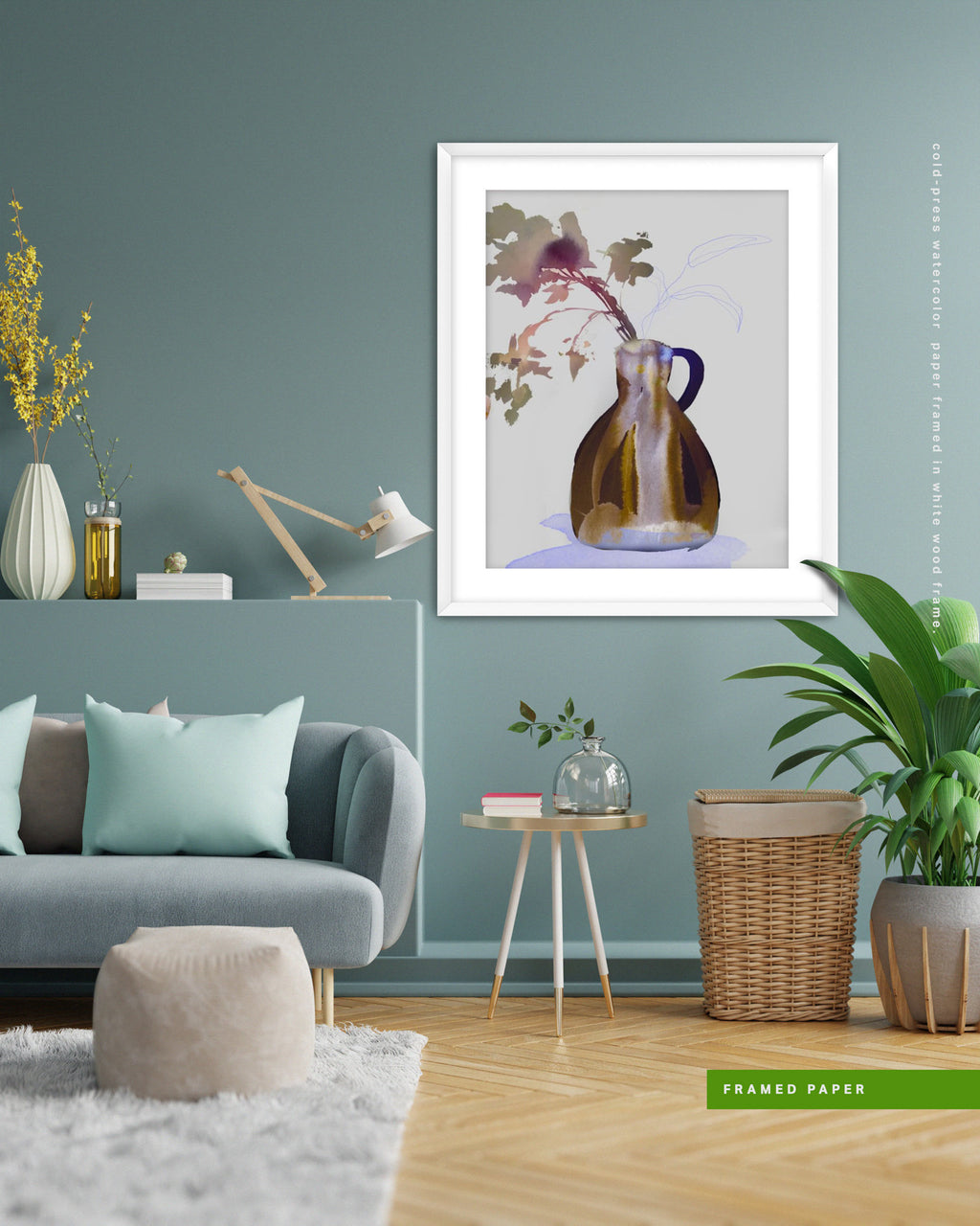 Wall Art Print Canvas Paper  | Loska