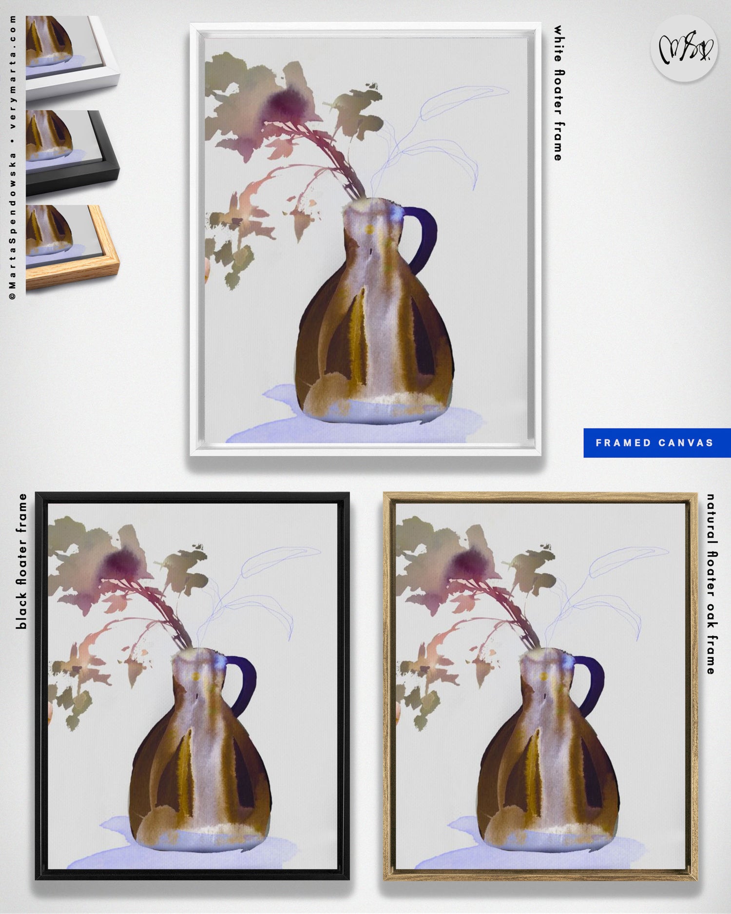 Wall Art Print Canvas Paper  | Loska