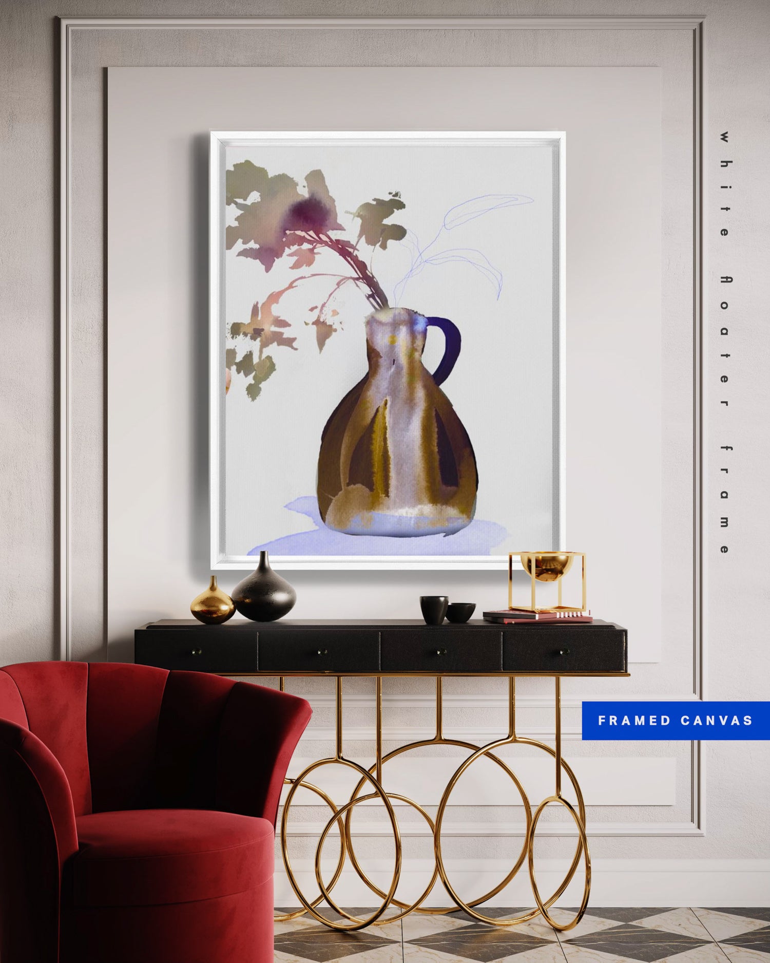 Wall Art Print Canvas Paper  | Loska