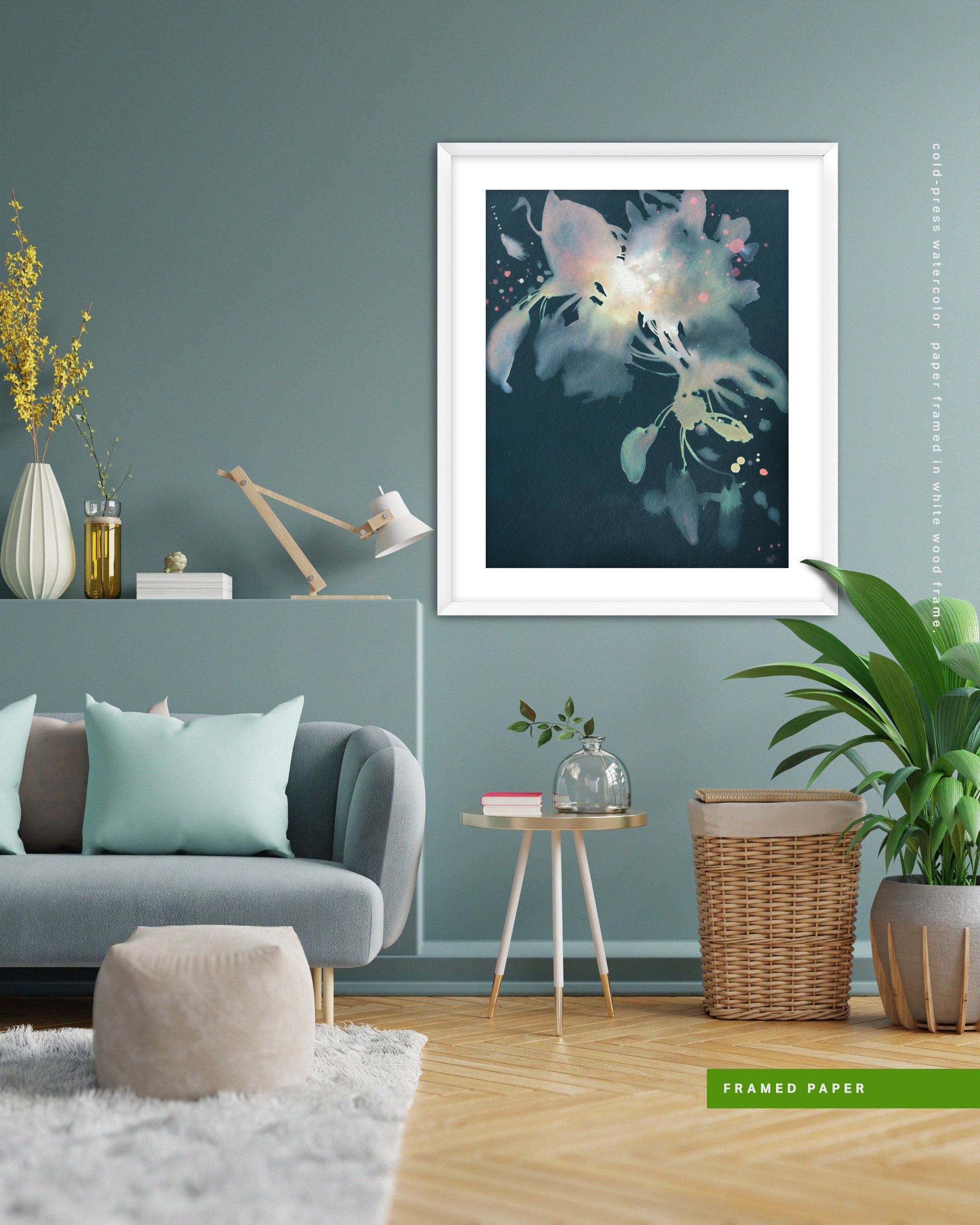 Wall Art Print Canvas Paper  | Lou