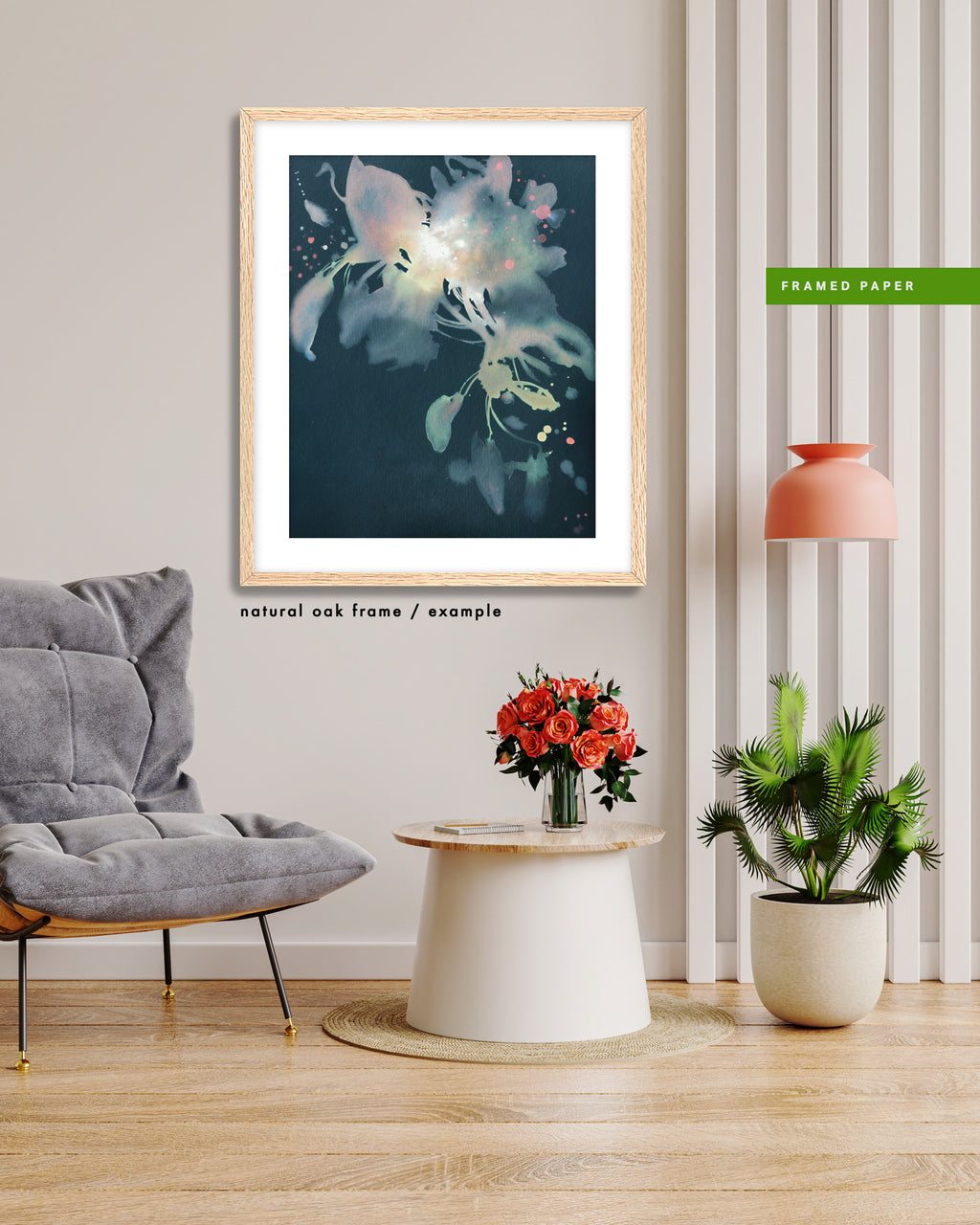 Wall Art Print Canvas Paper  | Lou