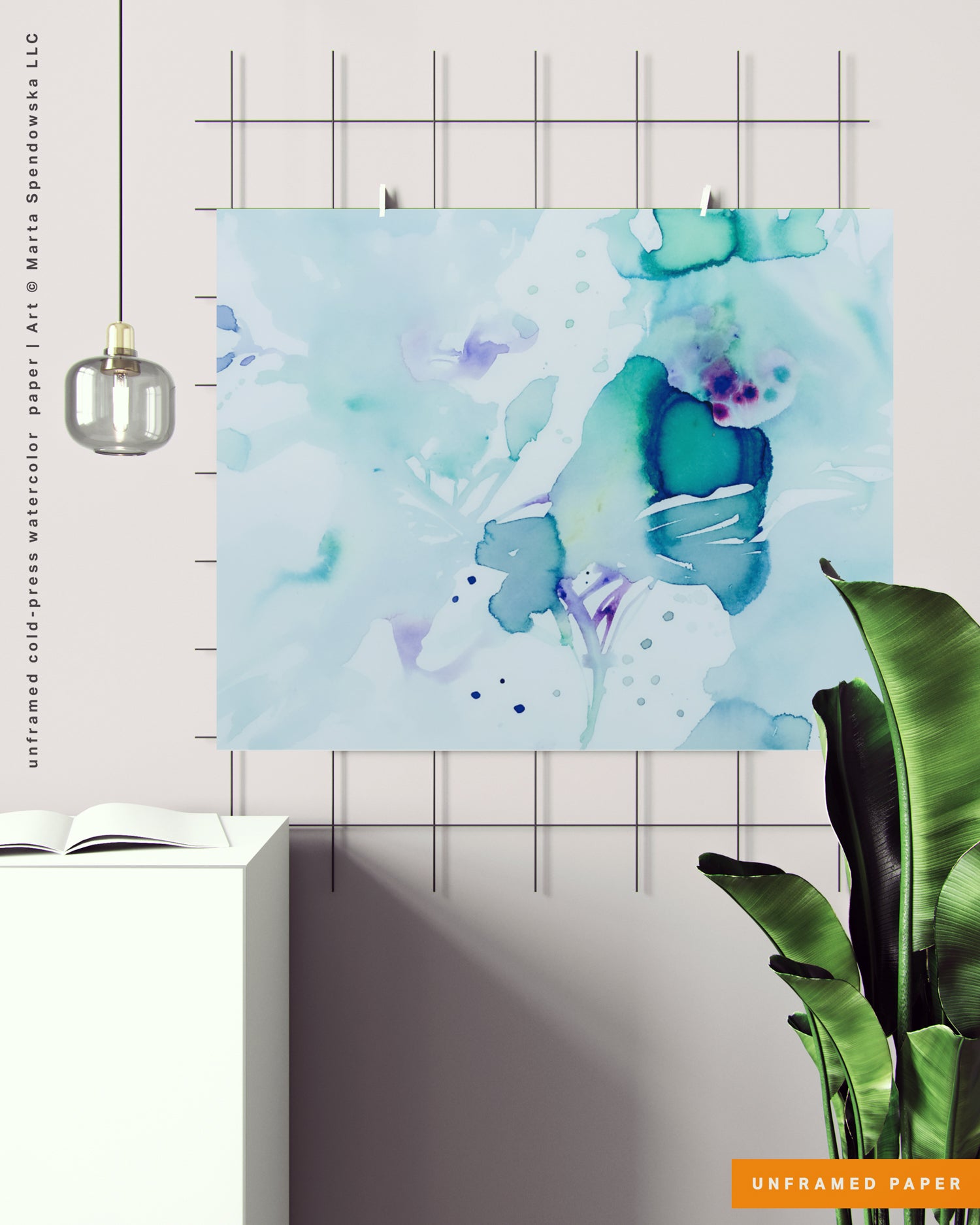 Wall Art Print Canvas Paper | Mieta