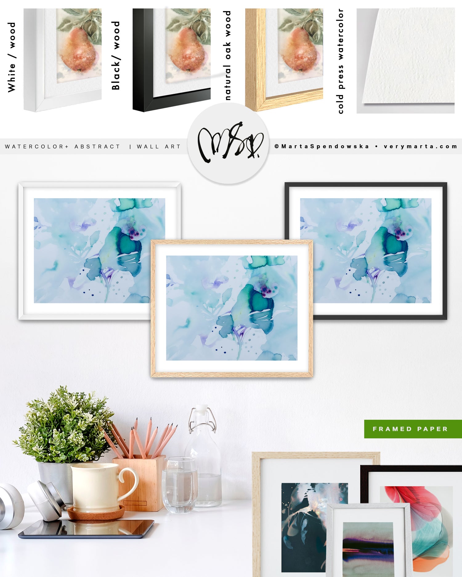 Wall Art Print Canvas Paper | Mieta