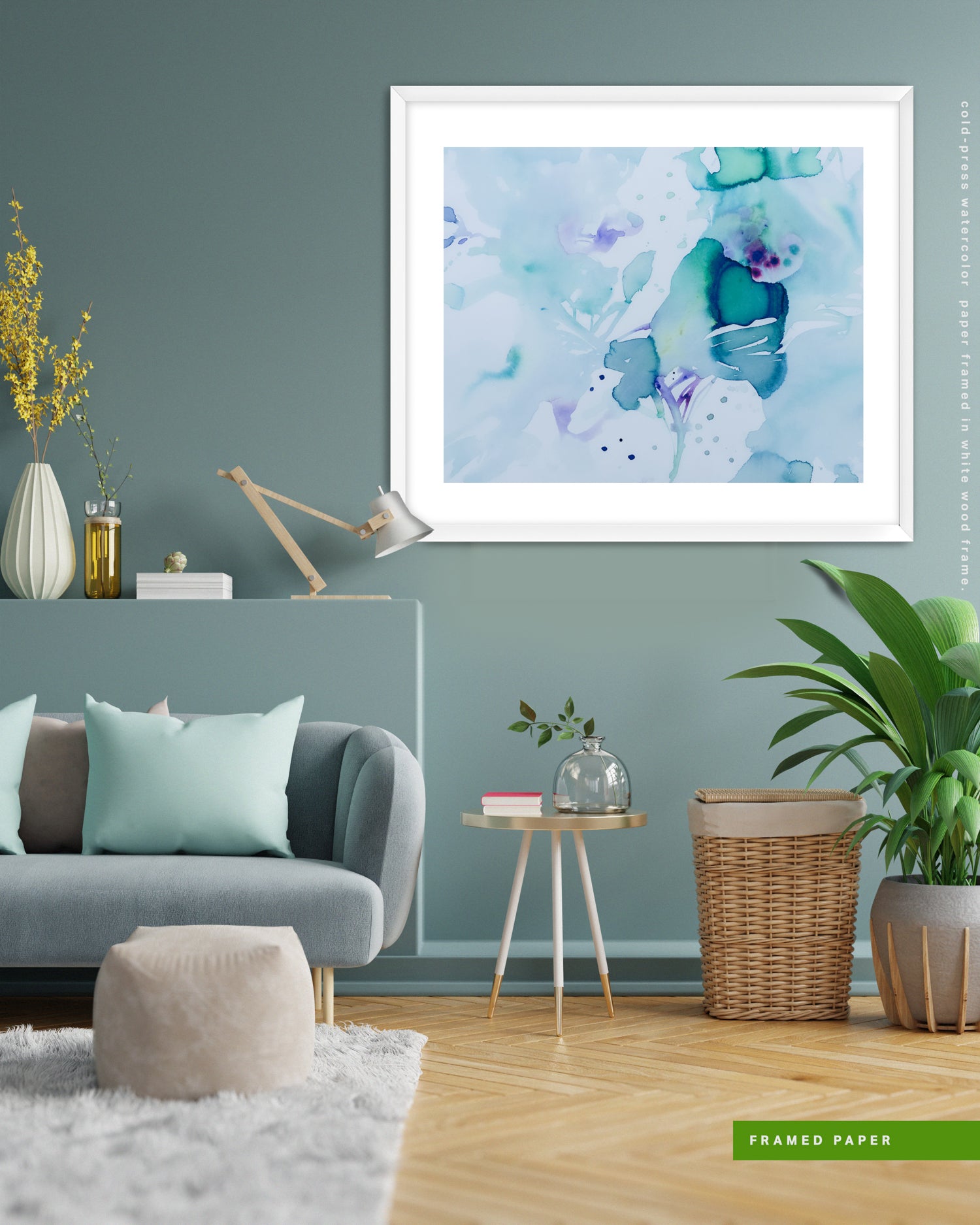 Wall Art Print Canvas Paper | Mieta