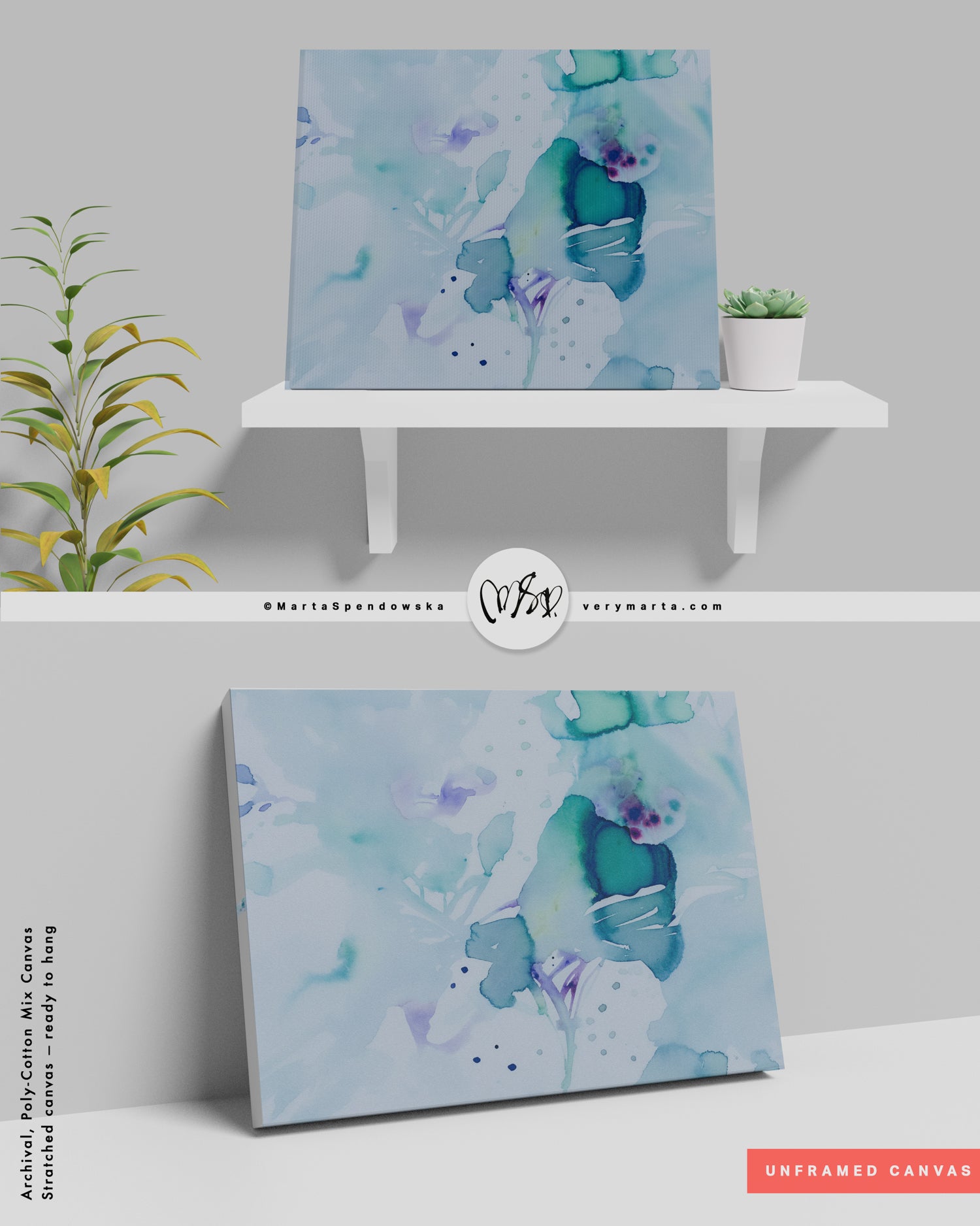 Wall Art Print Canvas Paper | Mieta