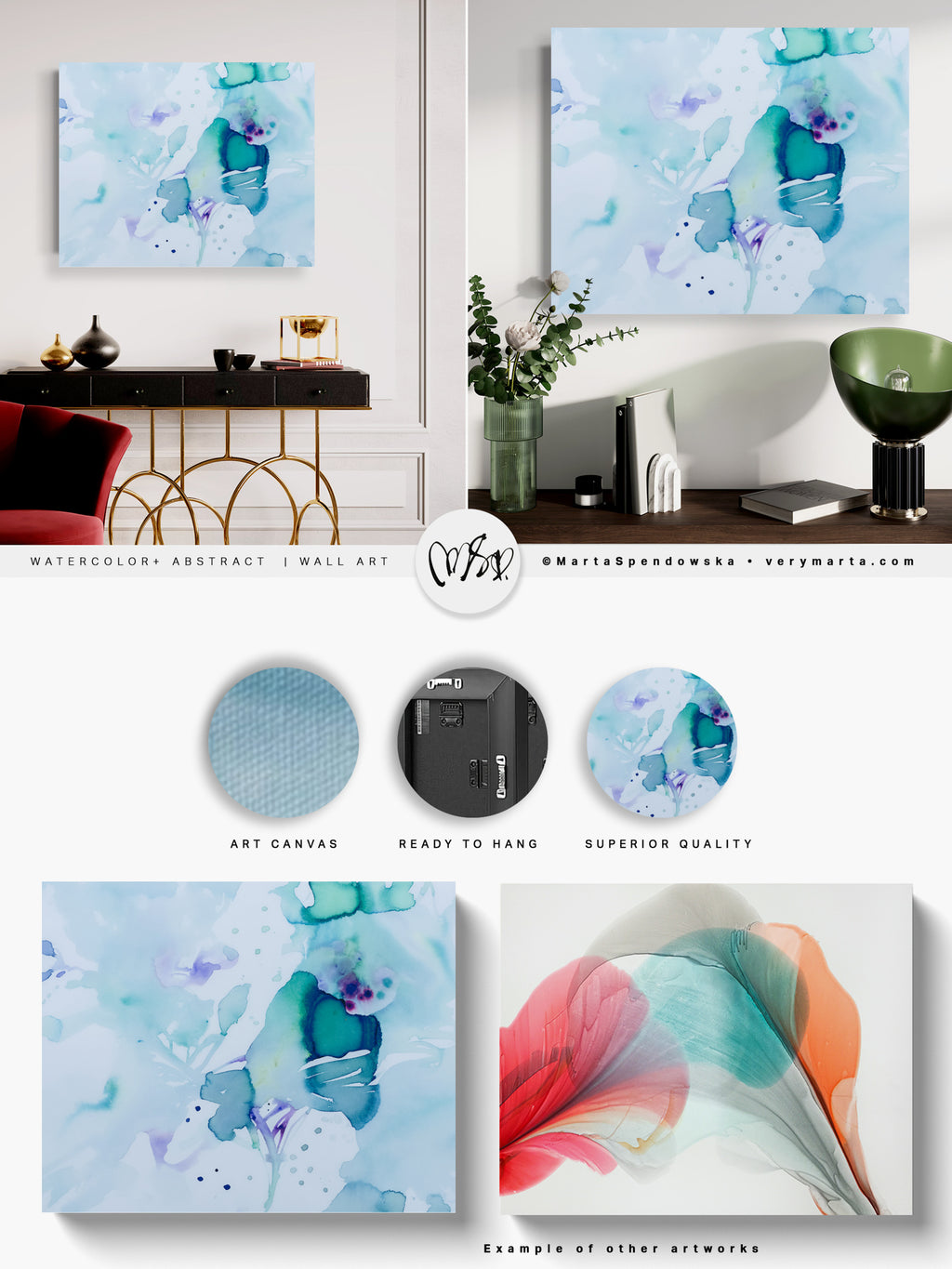 Wall Art Print Canvas Paper | Mieta