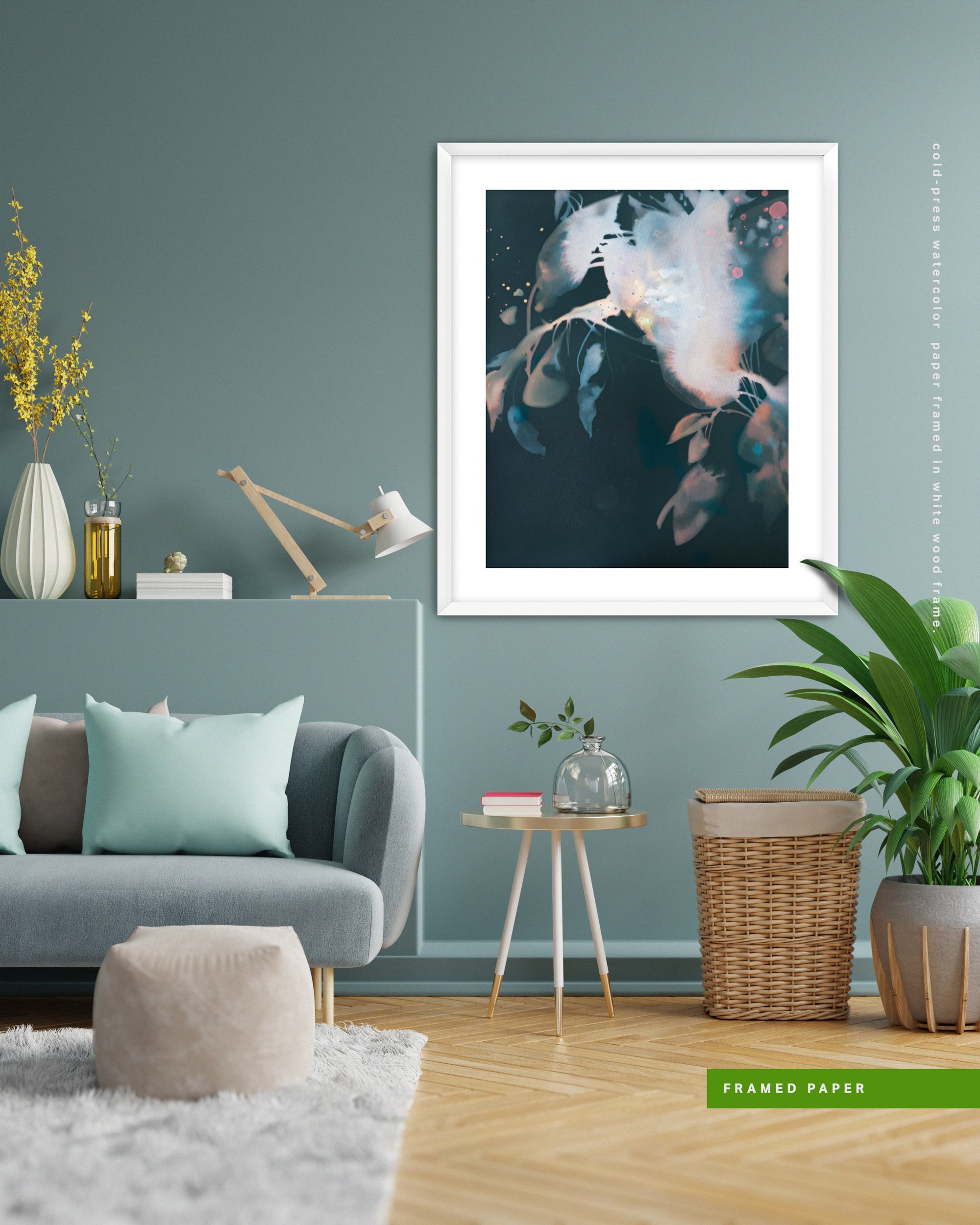 Wall Art Print Canvas Paper  | Mue