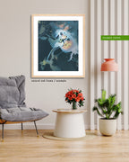 Wall Art Print Canvas Paper  | Noah