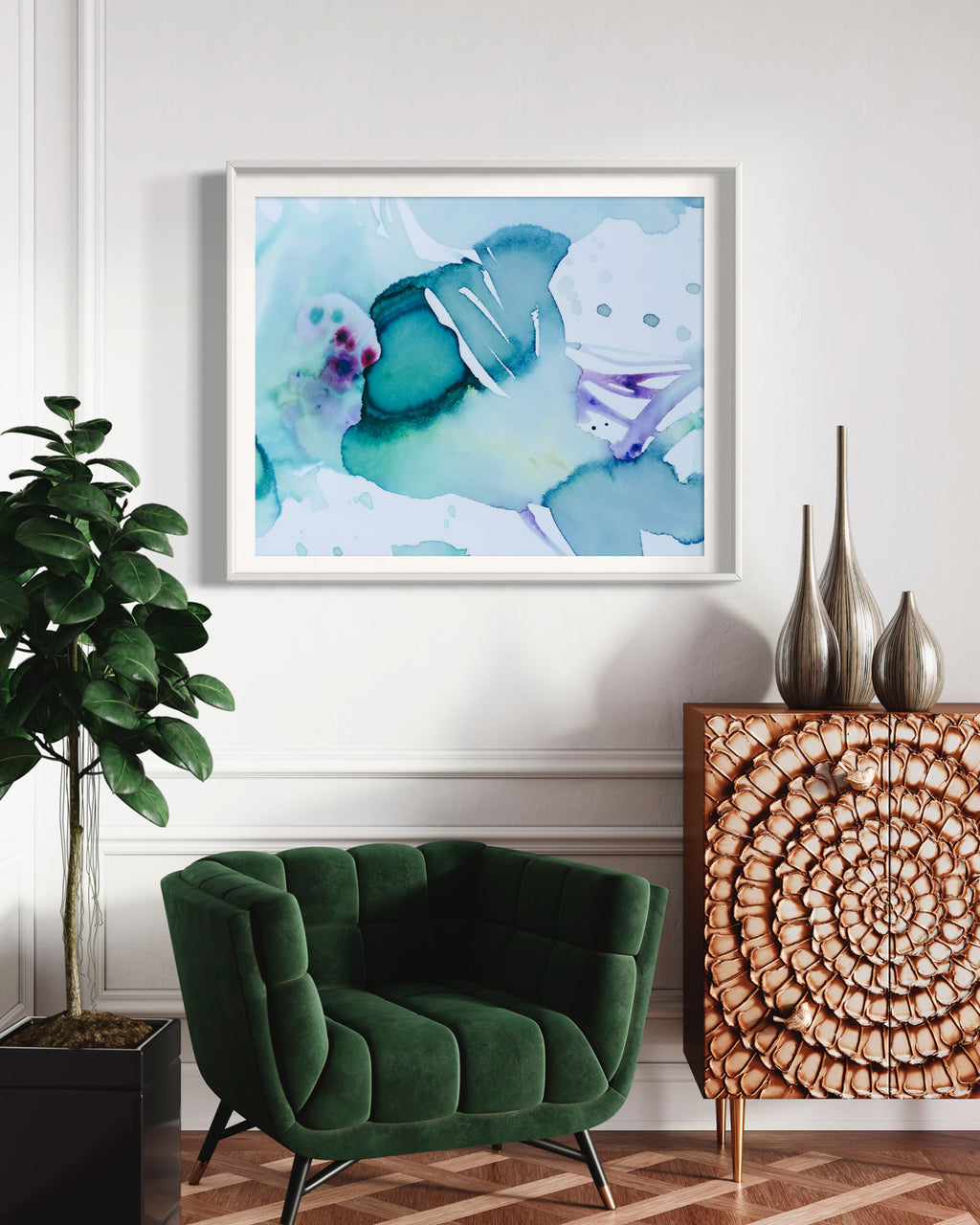 Wall Art Print Canvas Paper | Pista