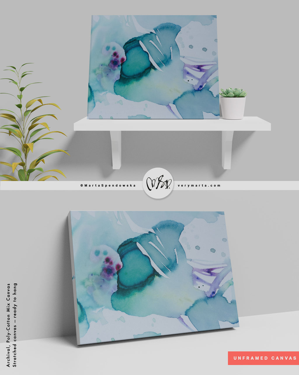 Wall Art Print Canvas Paper | Pista