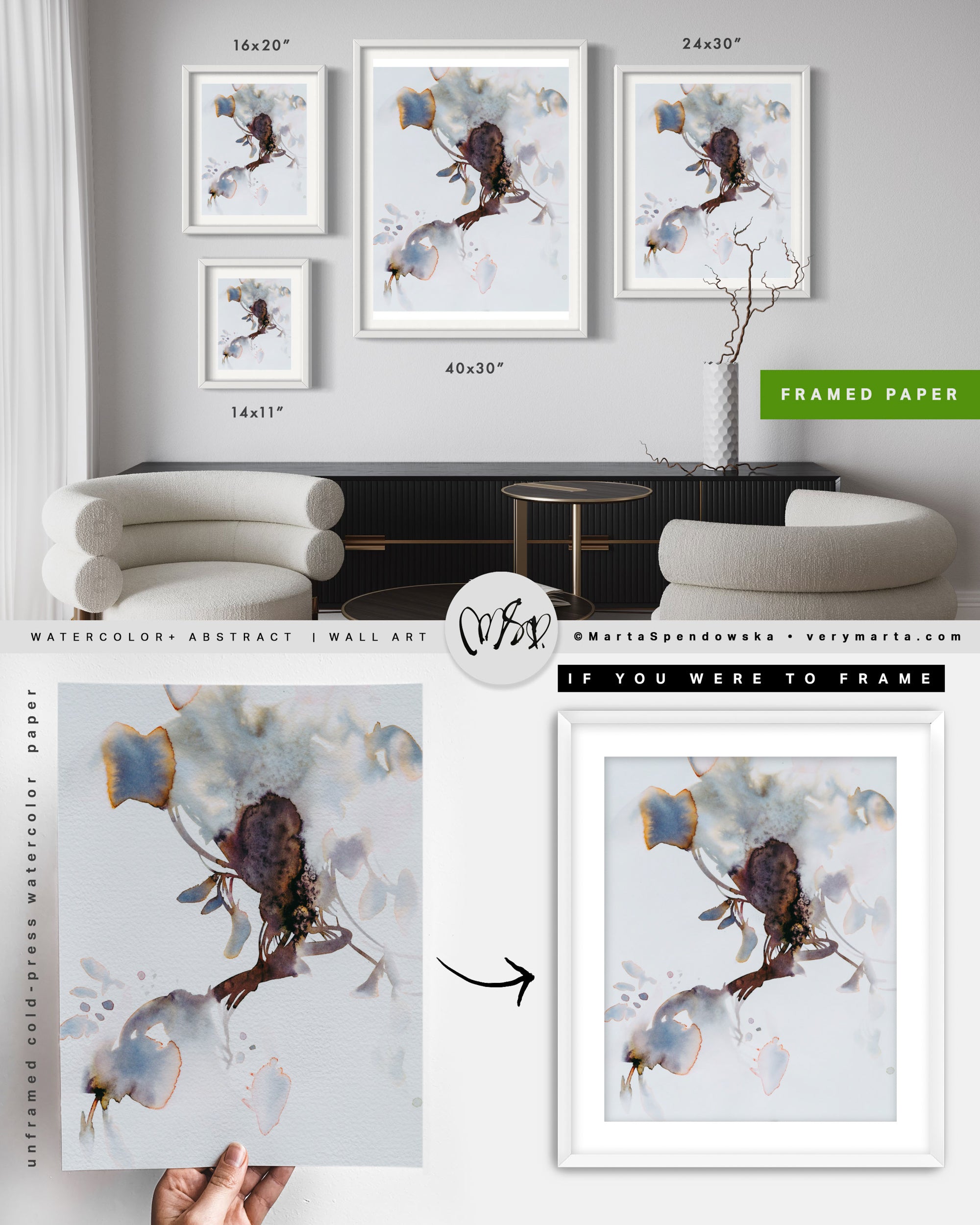 Wall Art Print Canvas Paper  | Polta