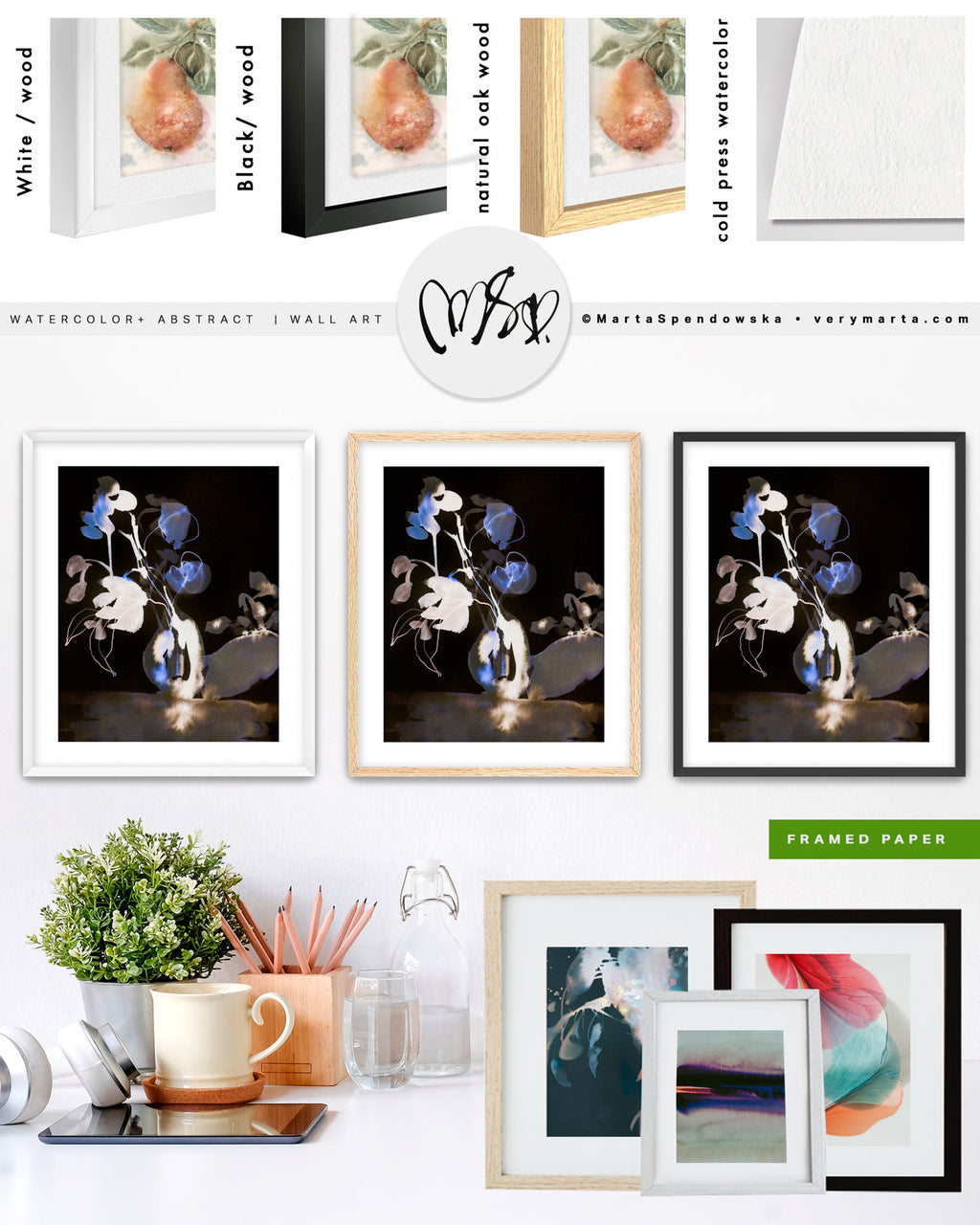 Wall Art Print Canvas Paper | Quela