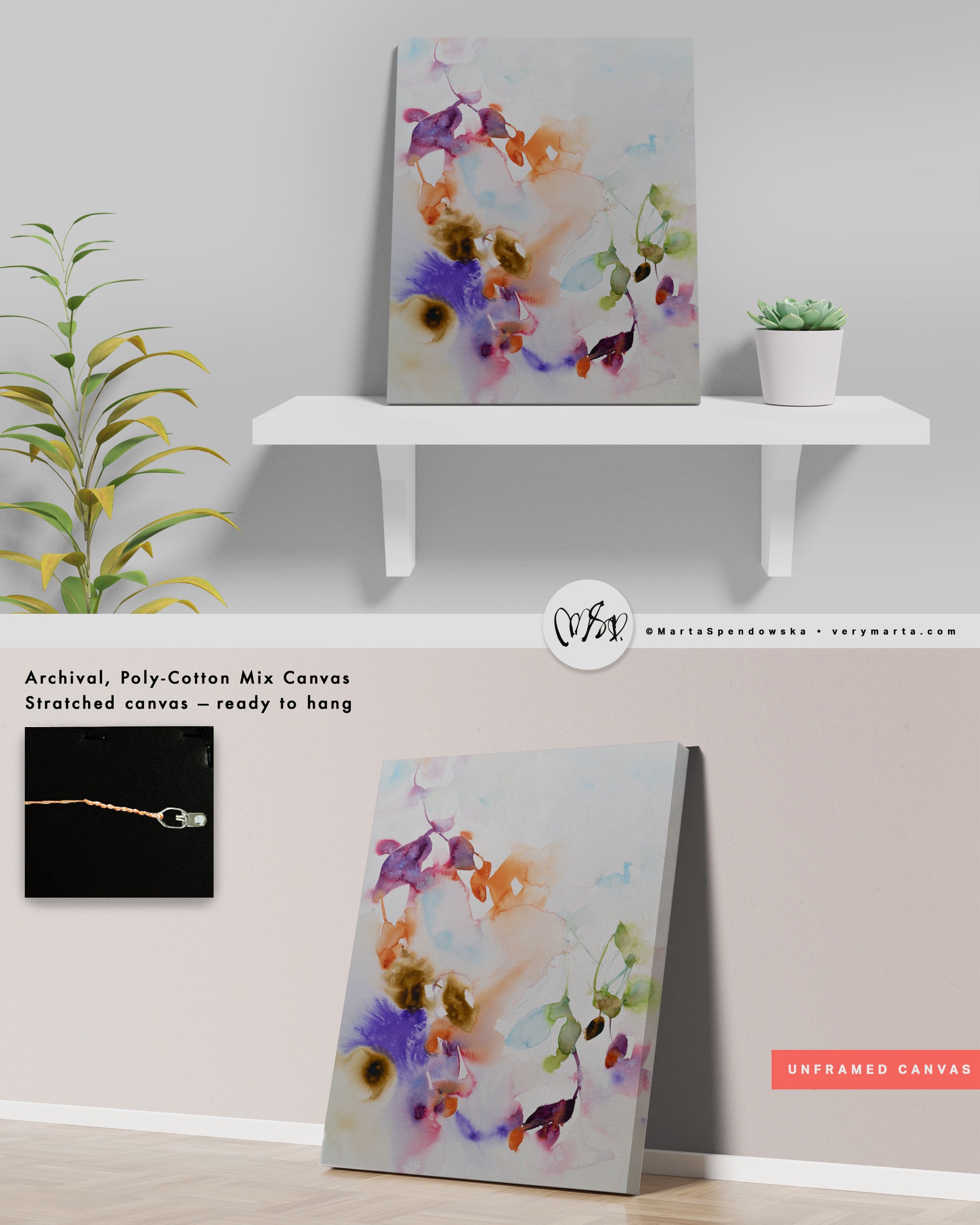 Wall Art Print Canvas Paper  | Rota